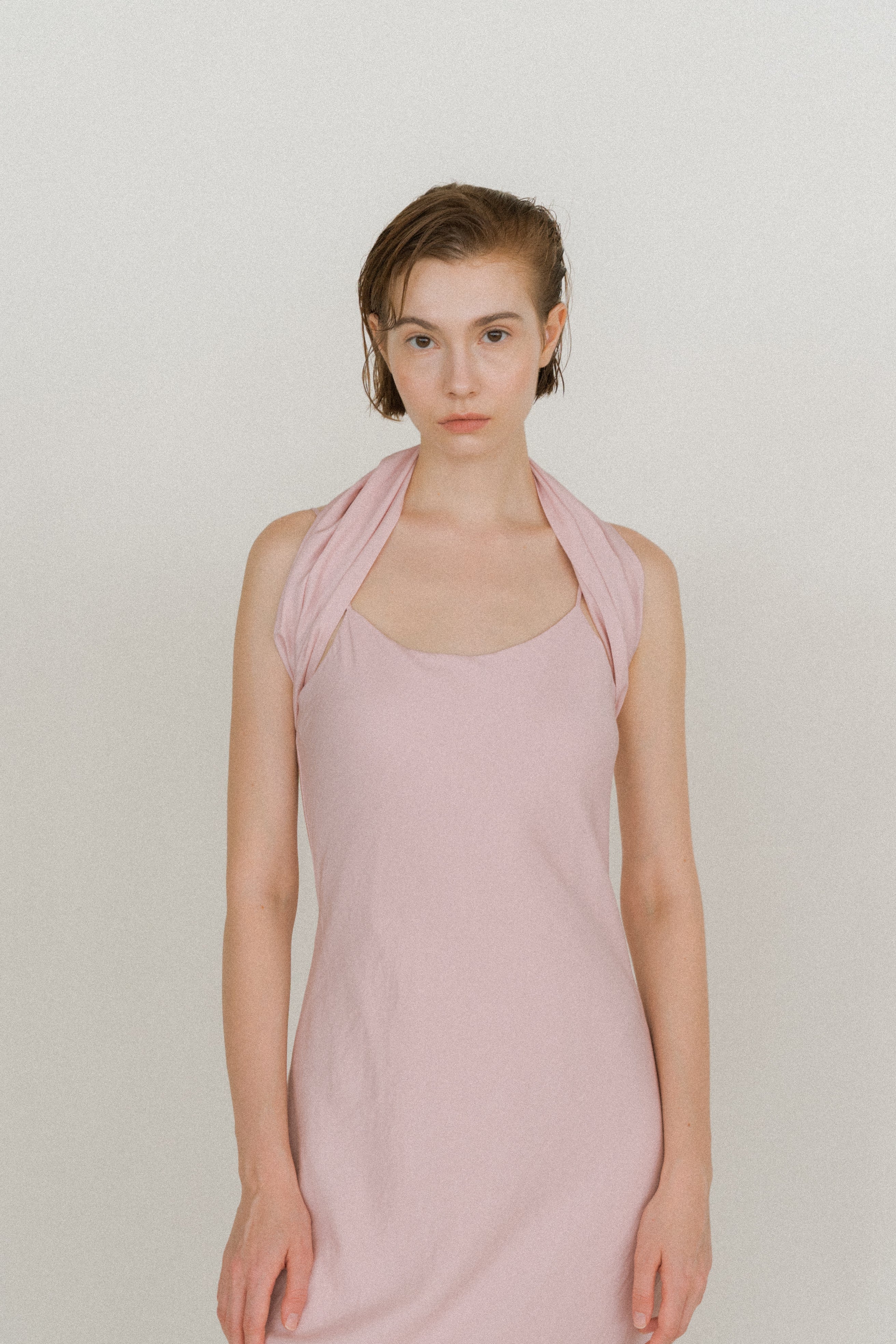 Classic Cami Dress in Petal Pink