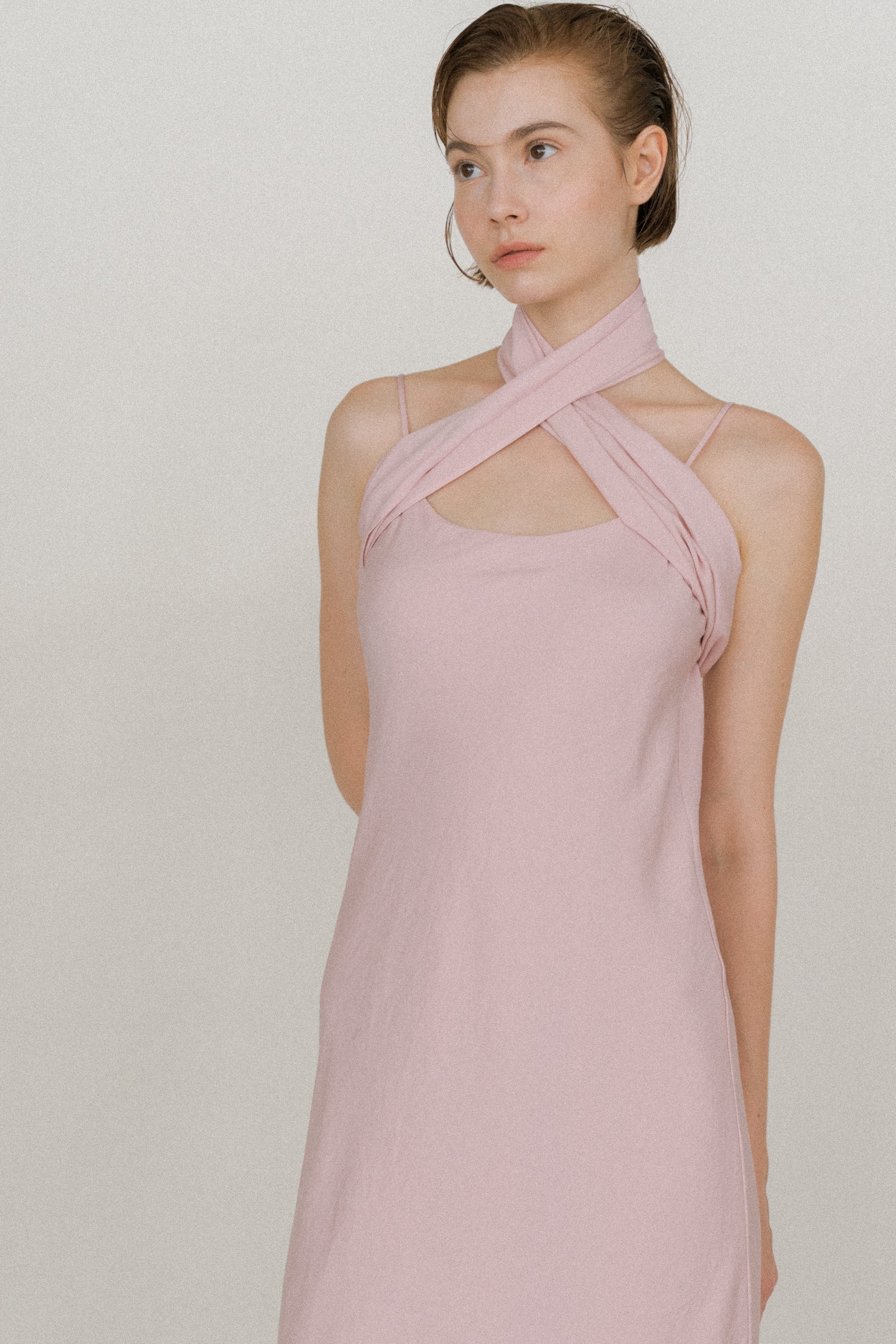 Classic Cami Dress in Petal Pink