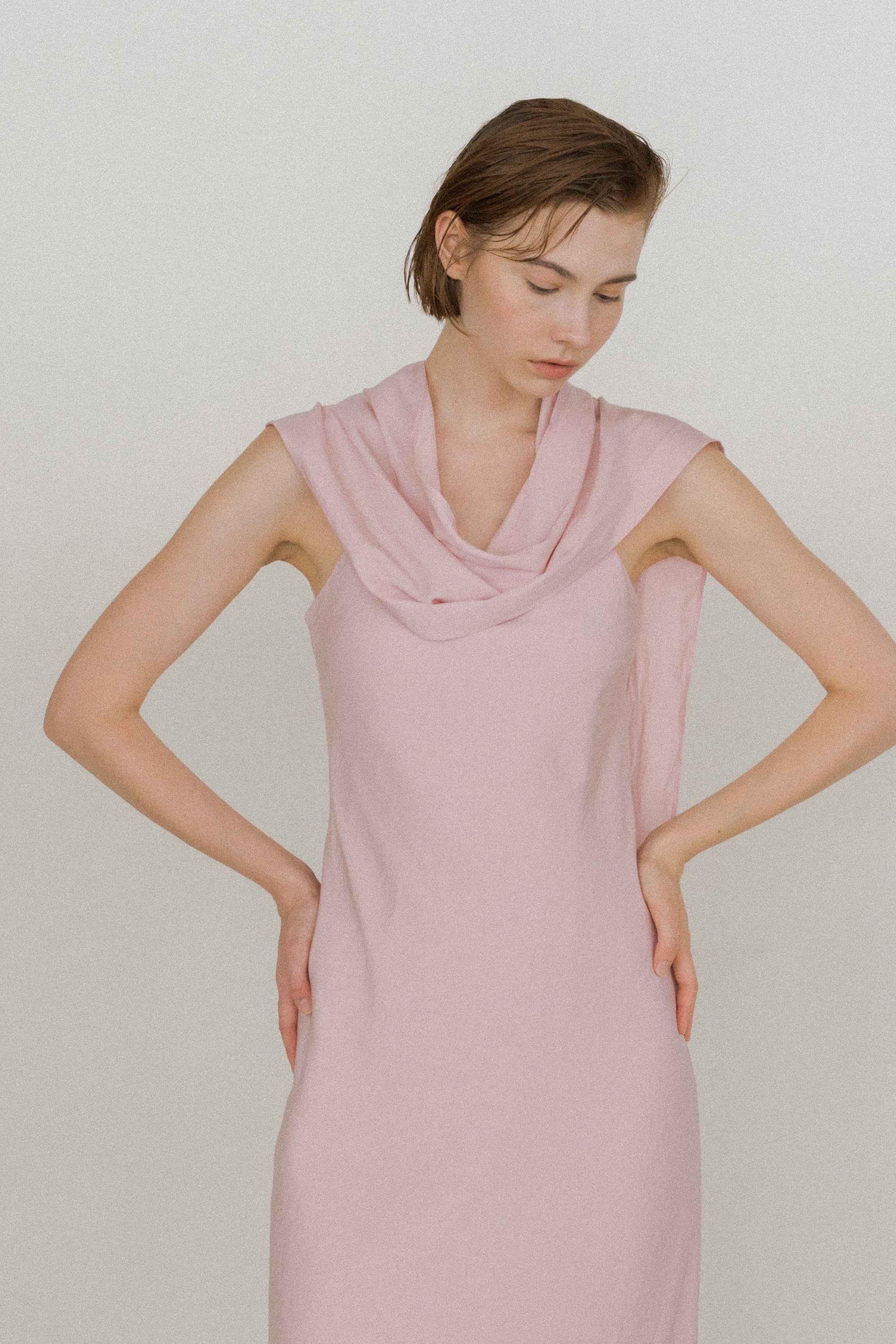 Classic Cami Dress in Petal Pink
