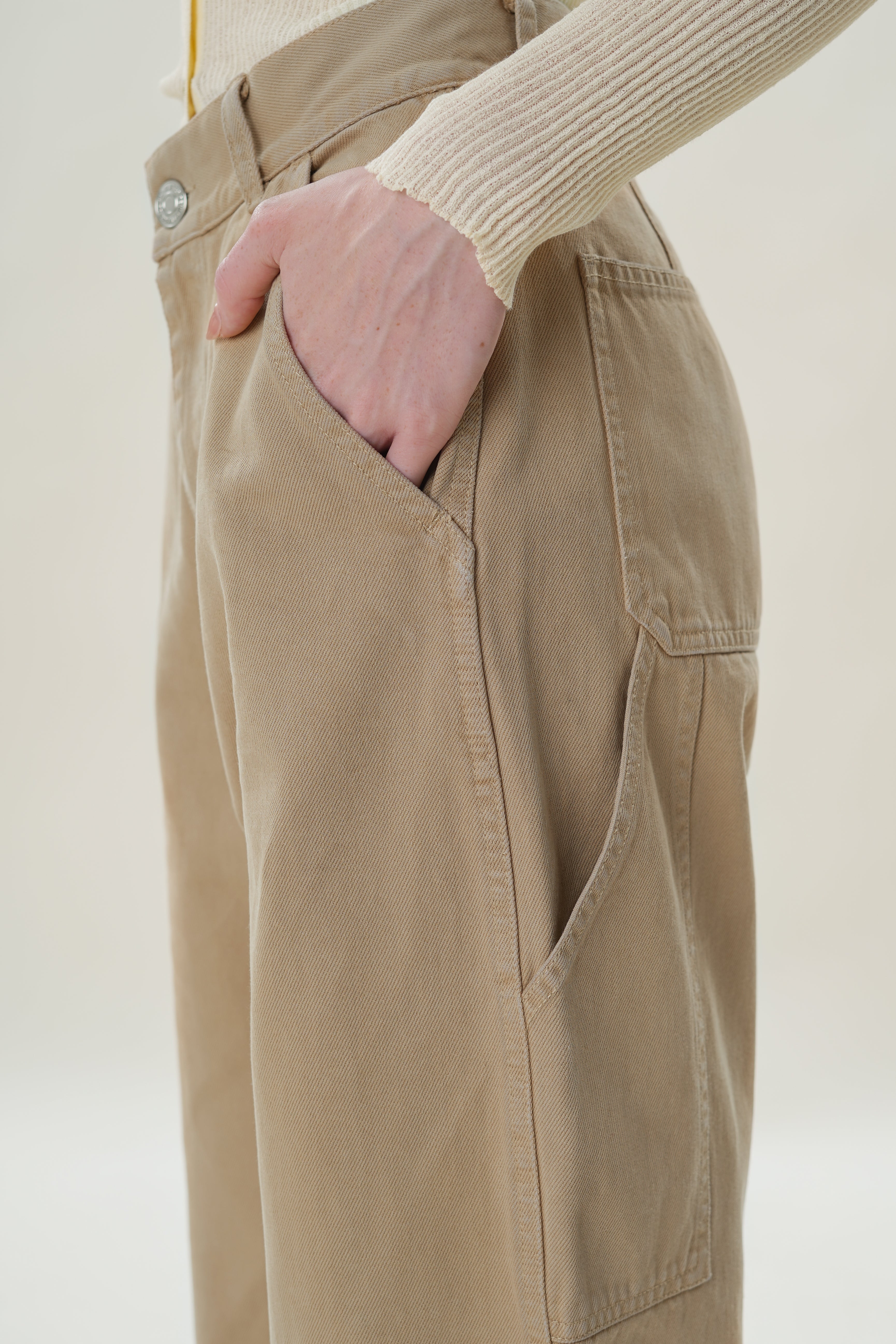 Cargo Trousers in Khaki