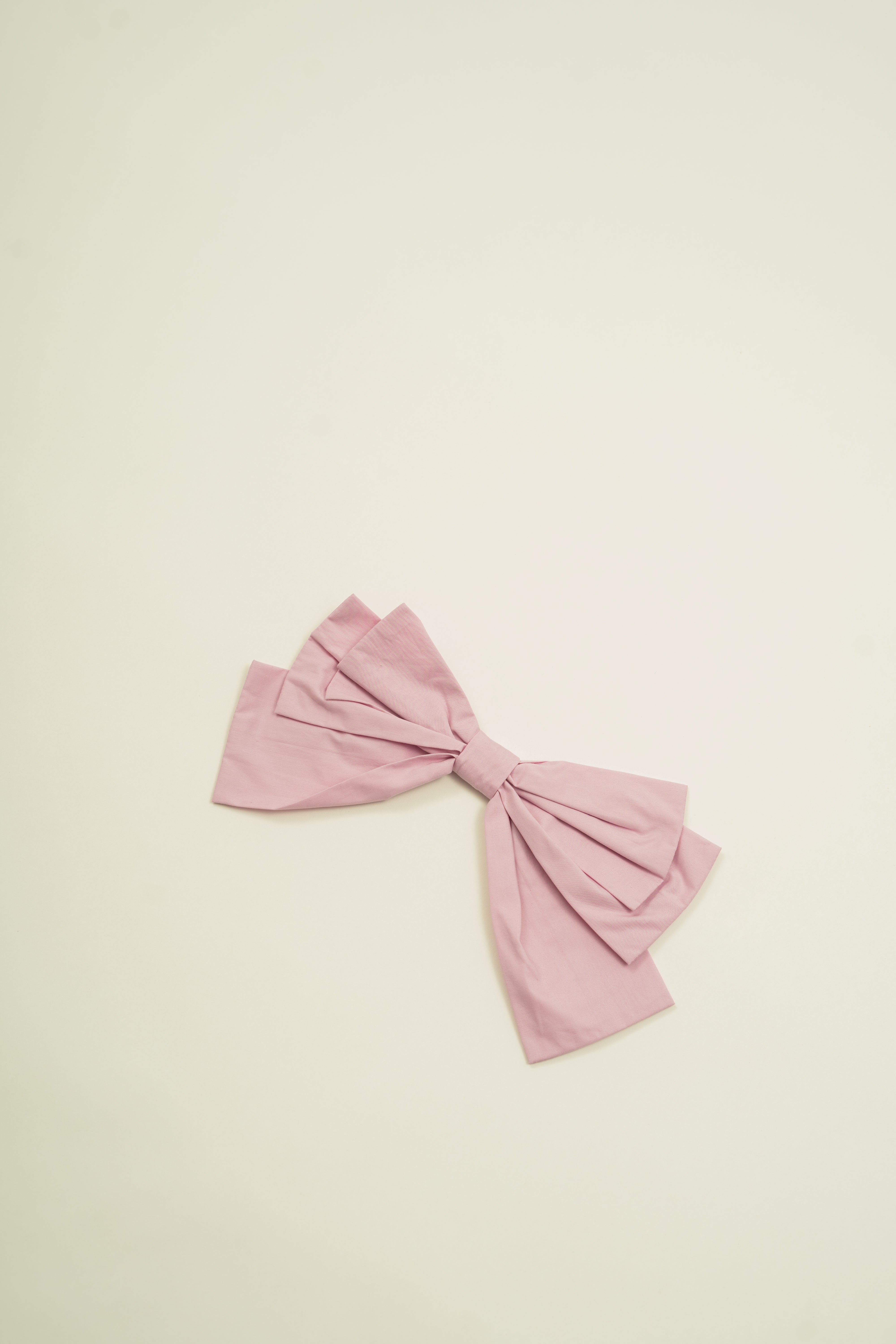 Mini Sleeveless Dress With Detachable Bow in Hibiscus