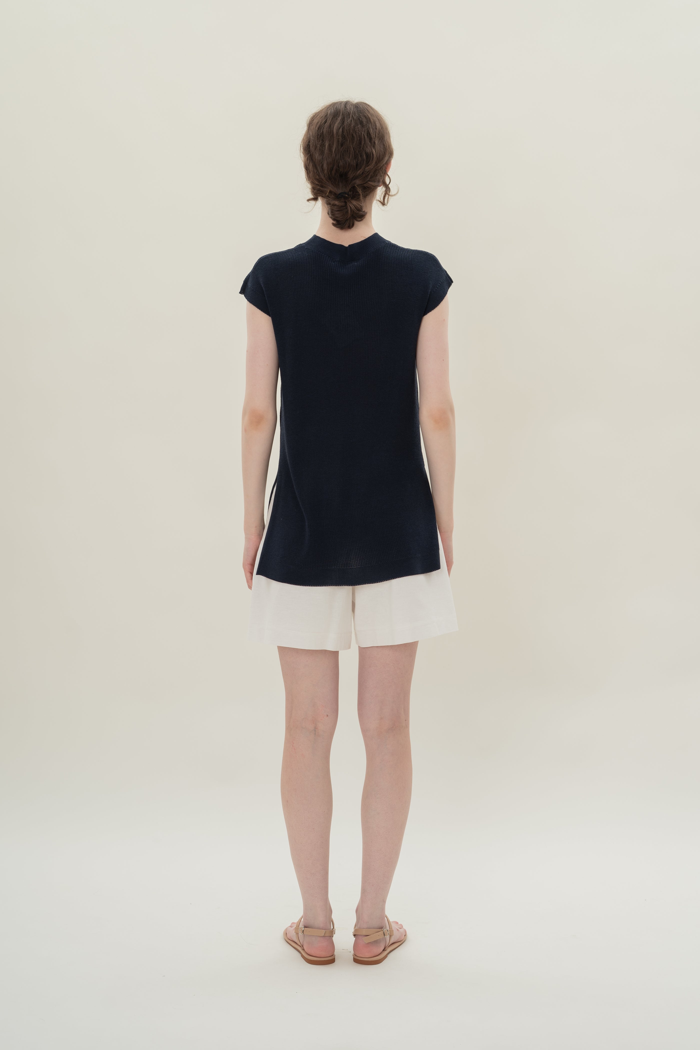 Knitted Tunic in Midnight