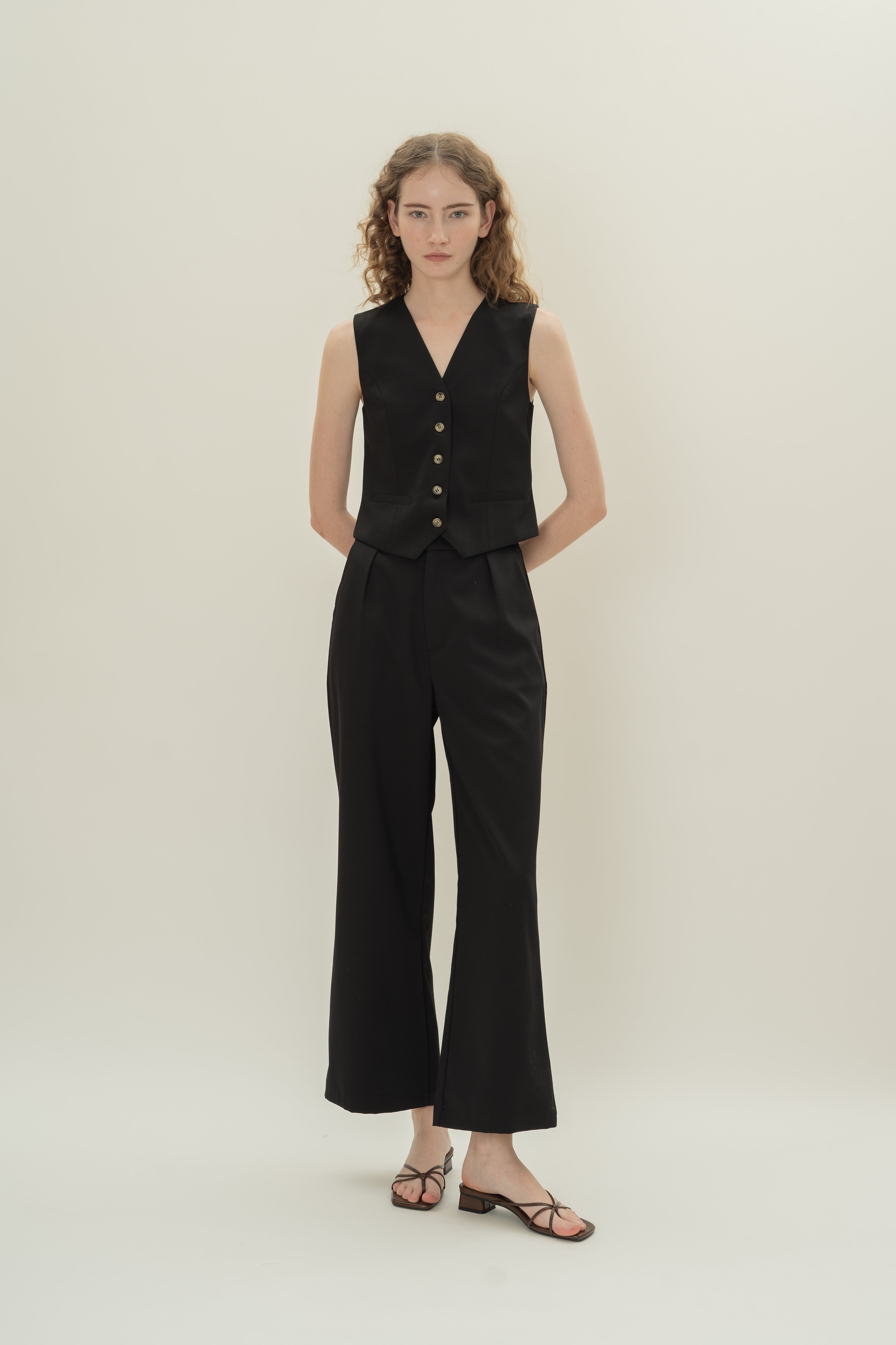 Suiting Waistcoat in Black