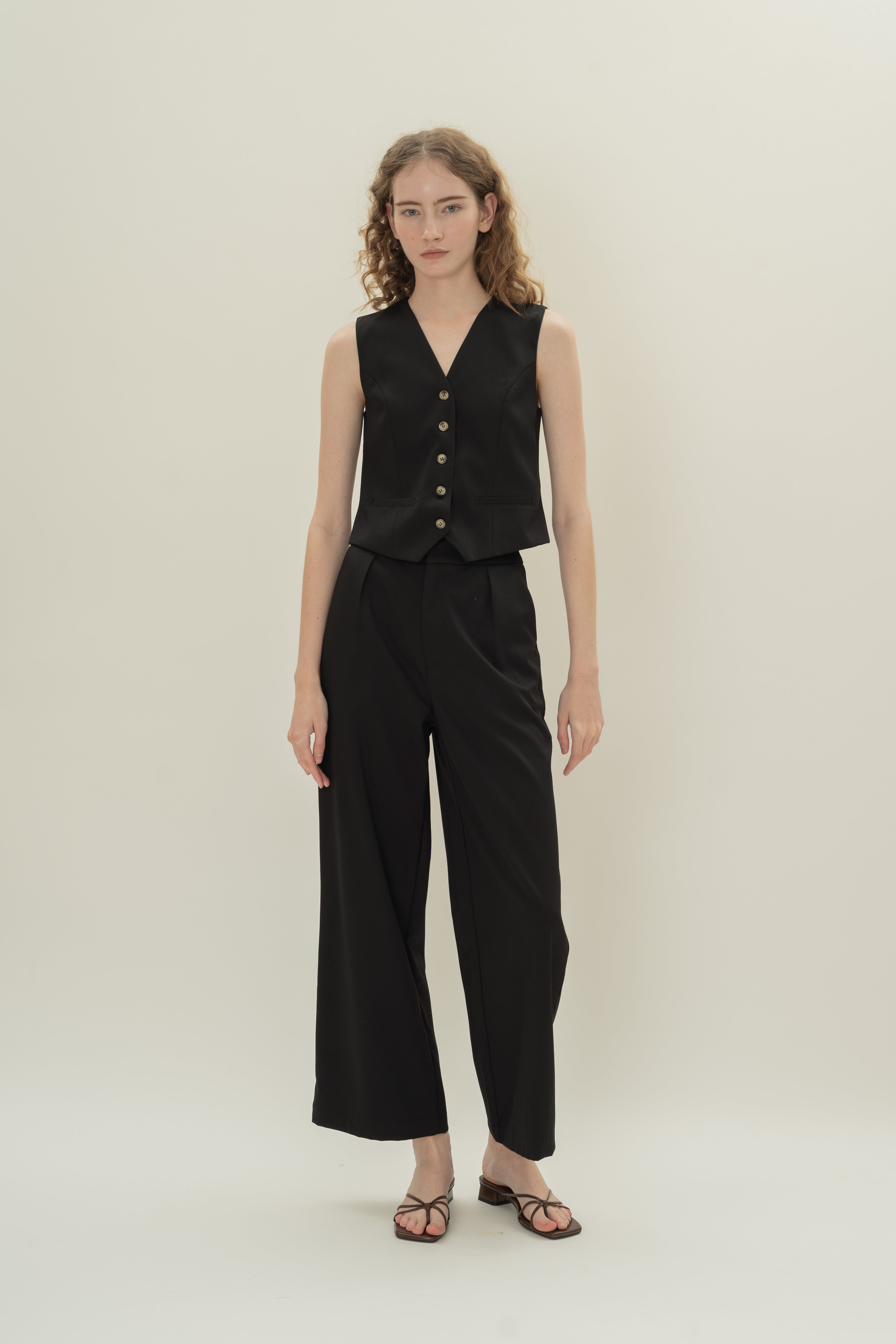 Suiting Waistcoat in Black