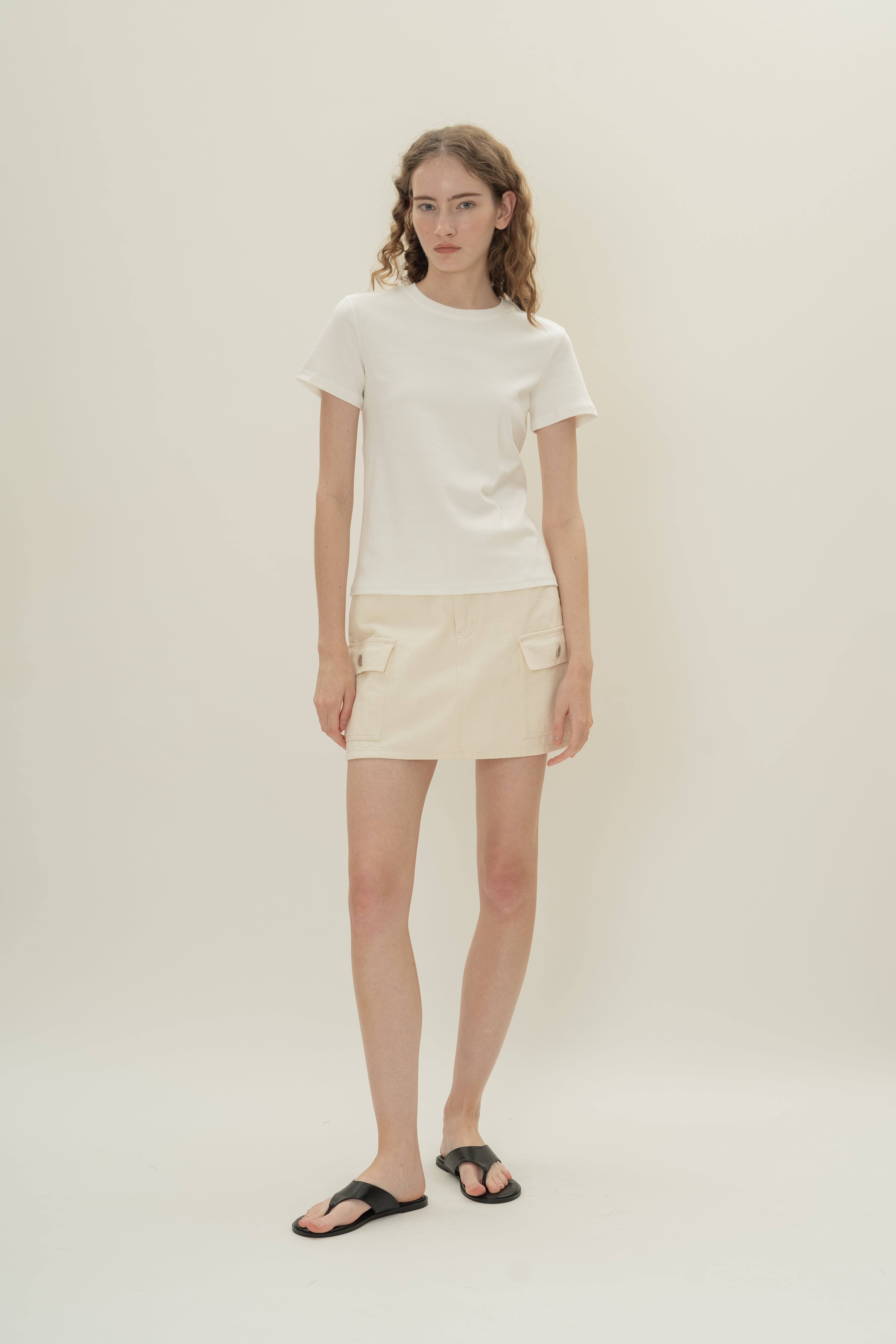 Slim Fit Tee in White (N°.04)