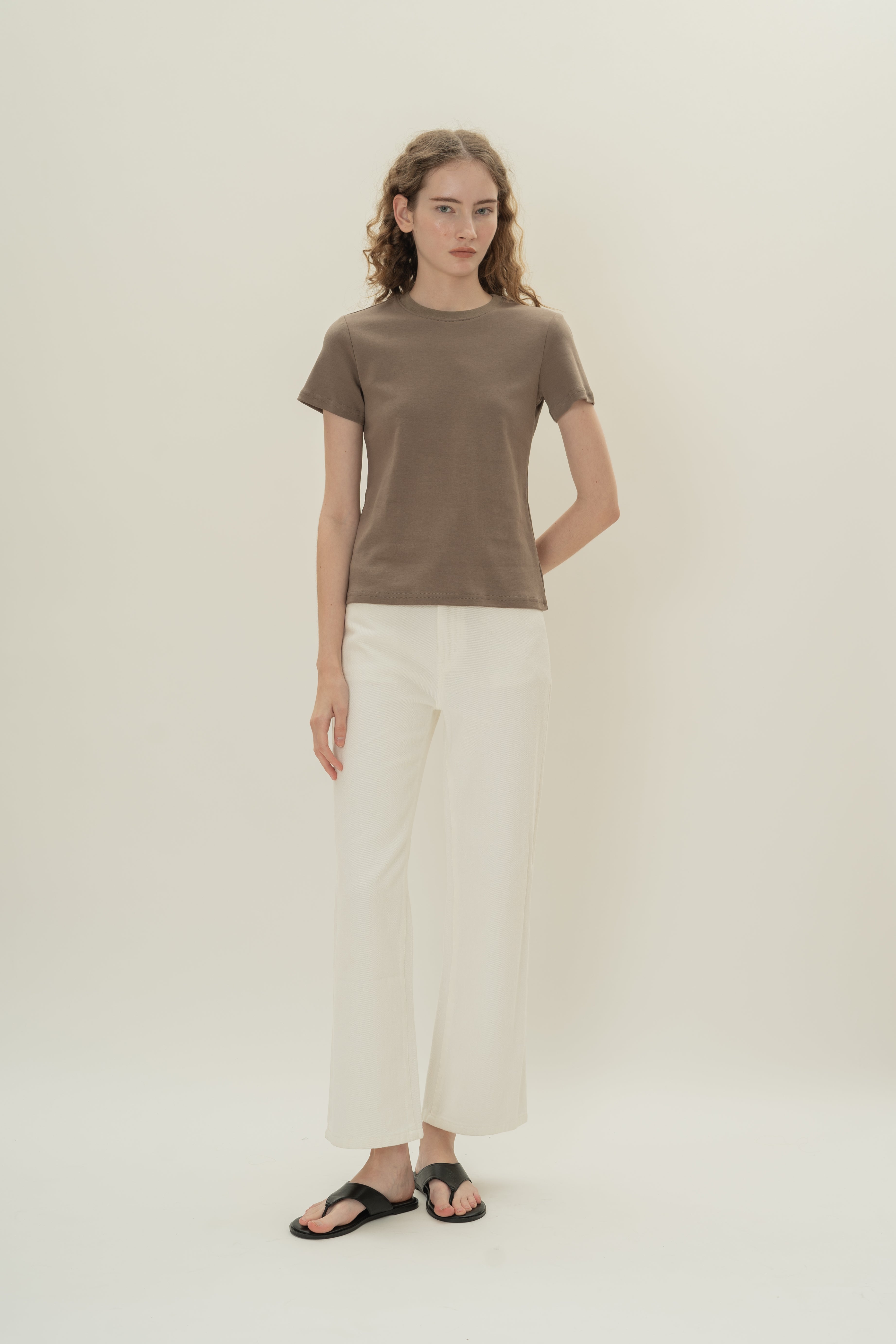 Slim Fit Tee in Umber (N°.04)