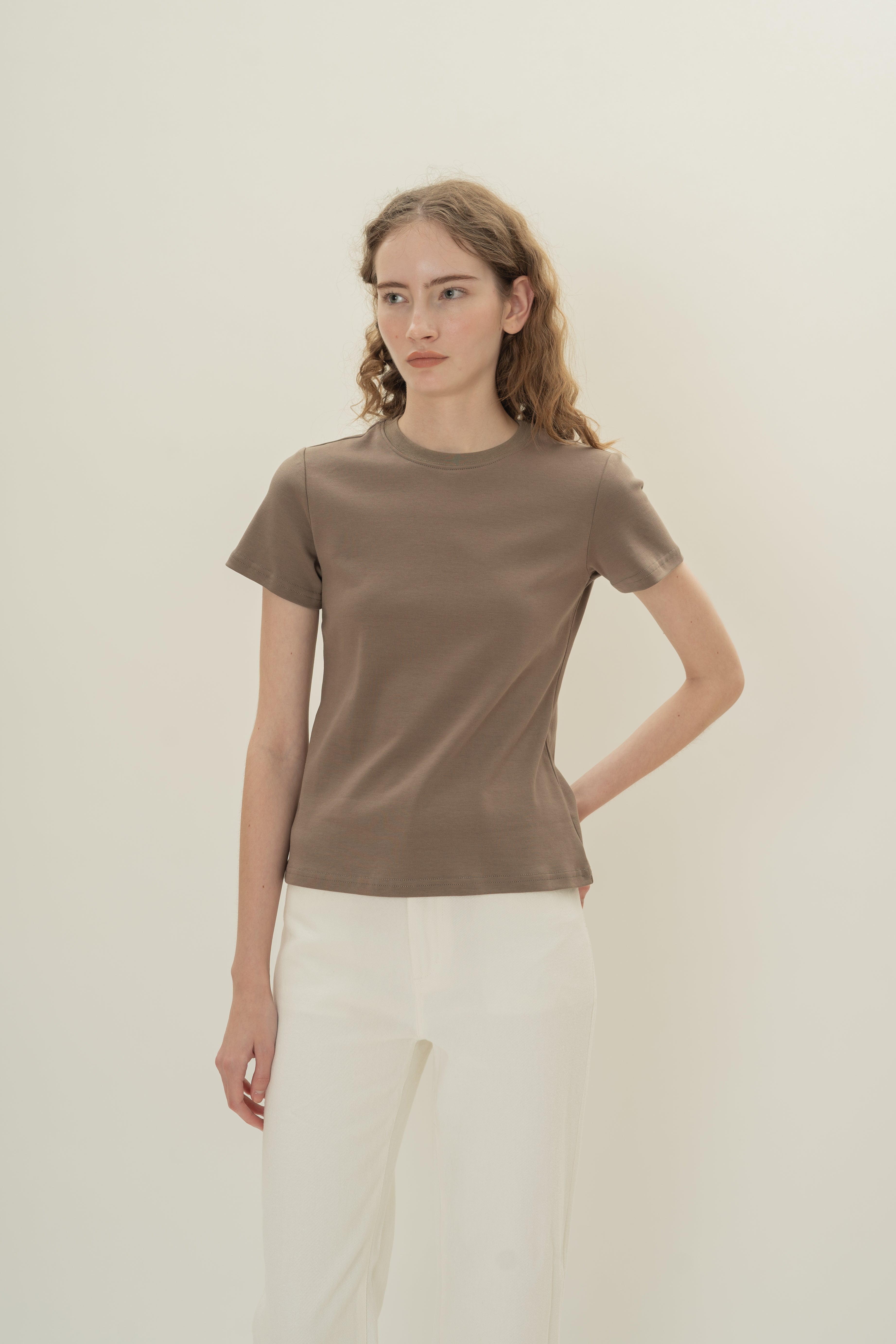 Slim Fit Tee in Umber (N°.04)