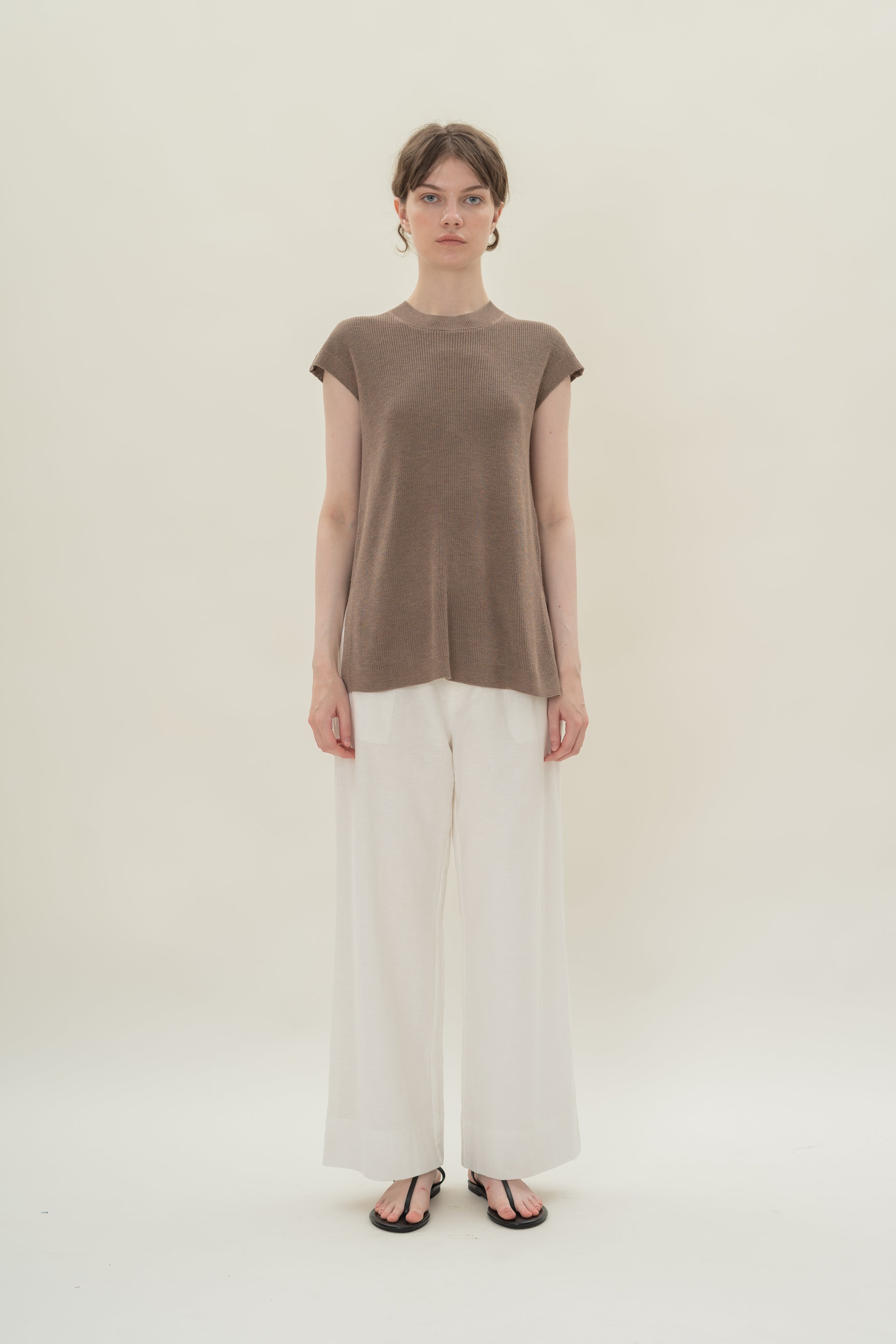 Knitted Tunic in Oak
