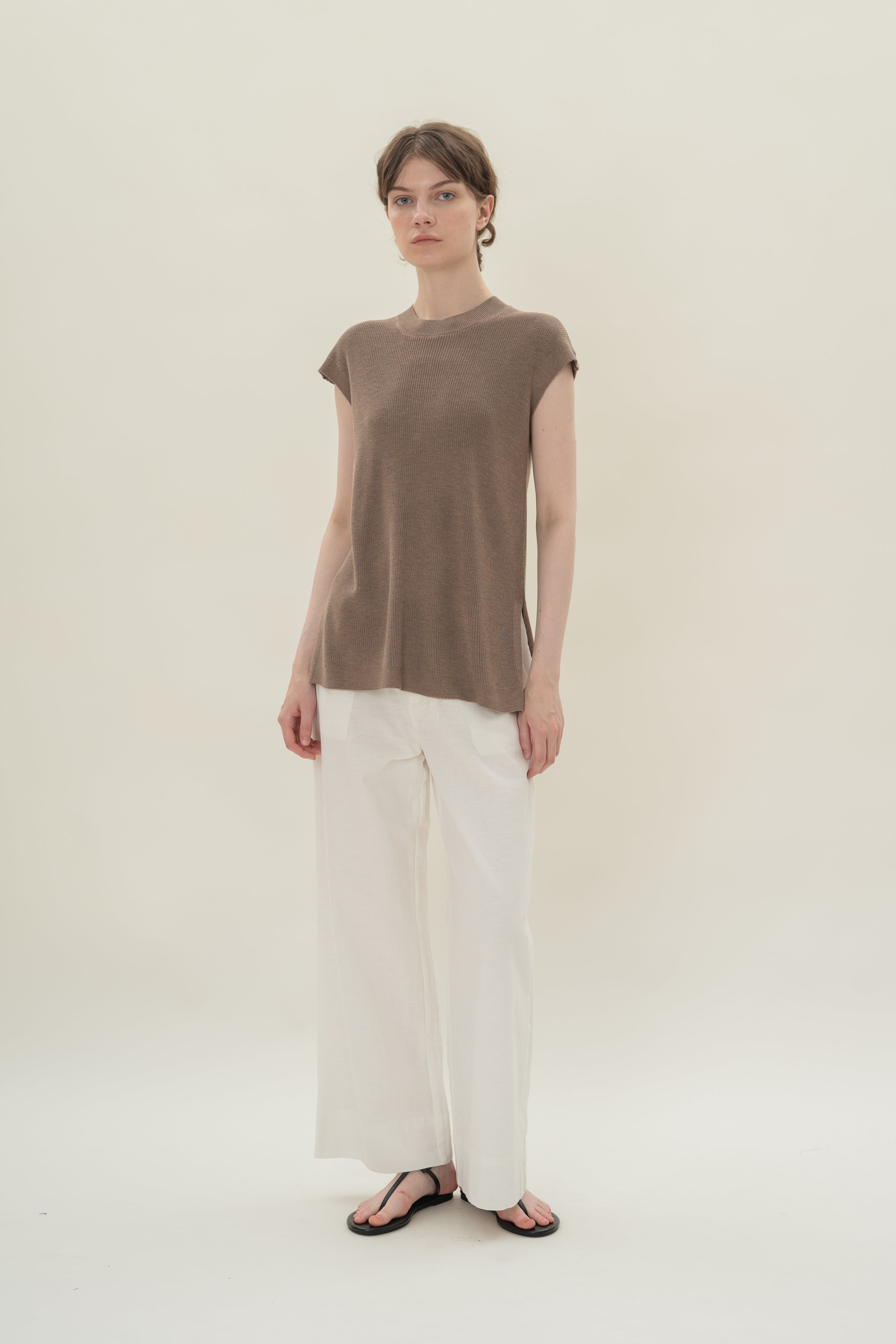 Knitted Tunic in Oak