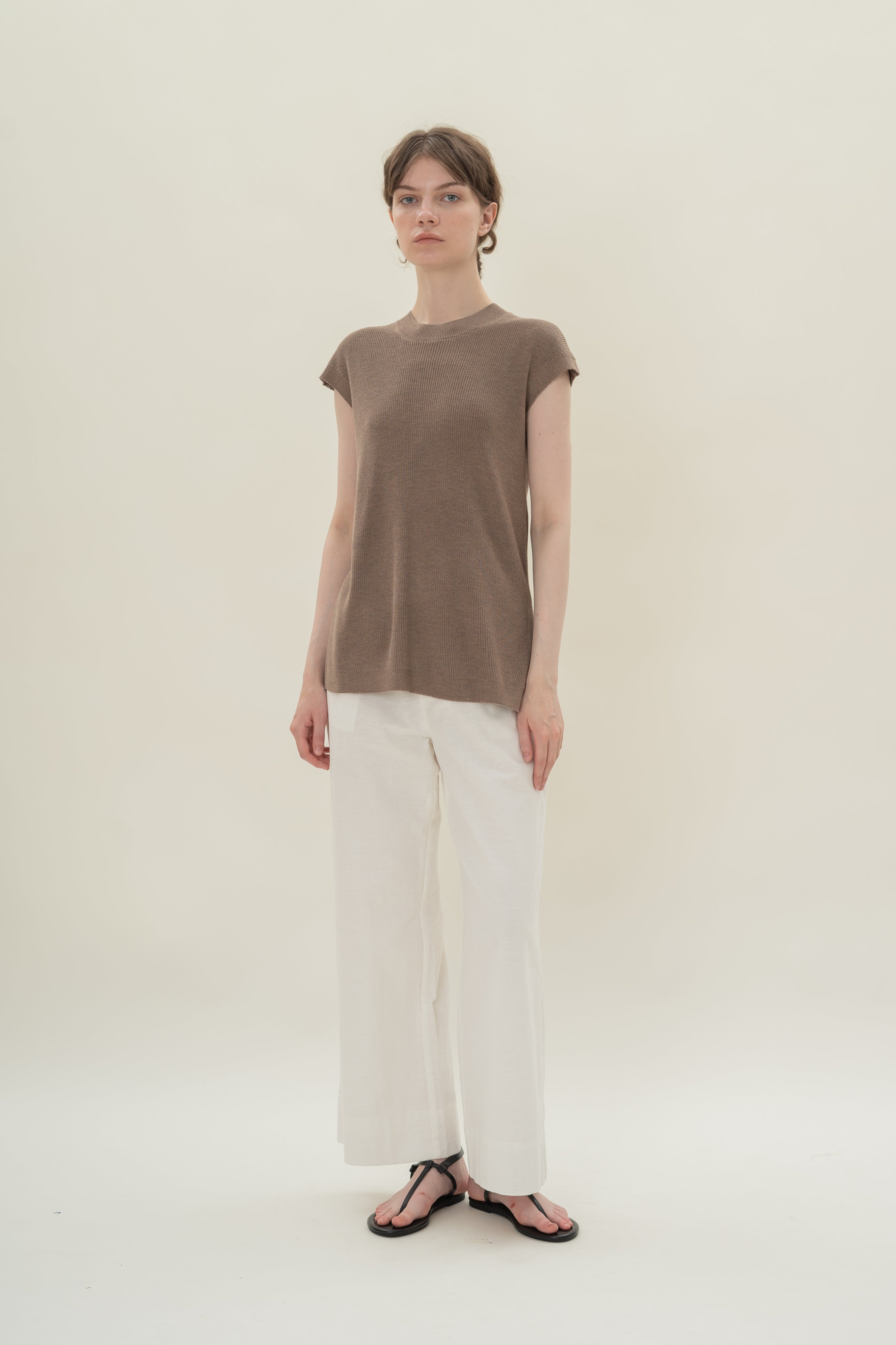 Knitted Tunic in Oak