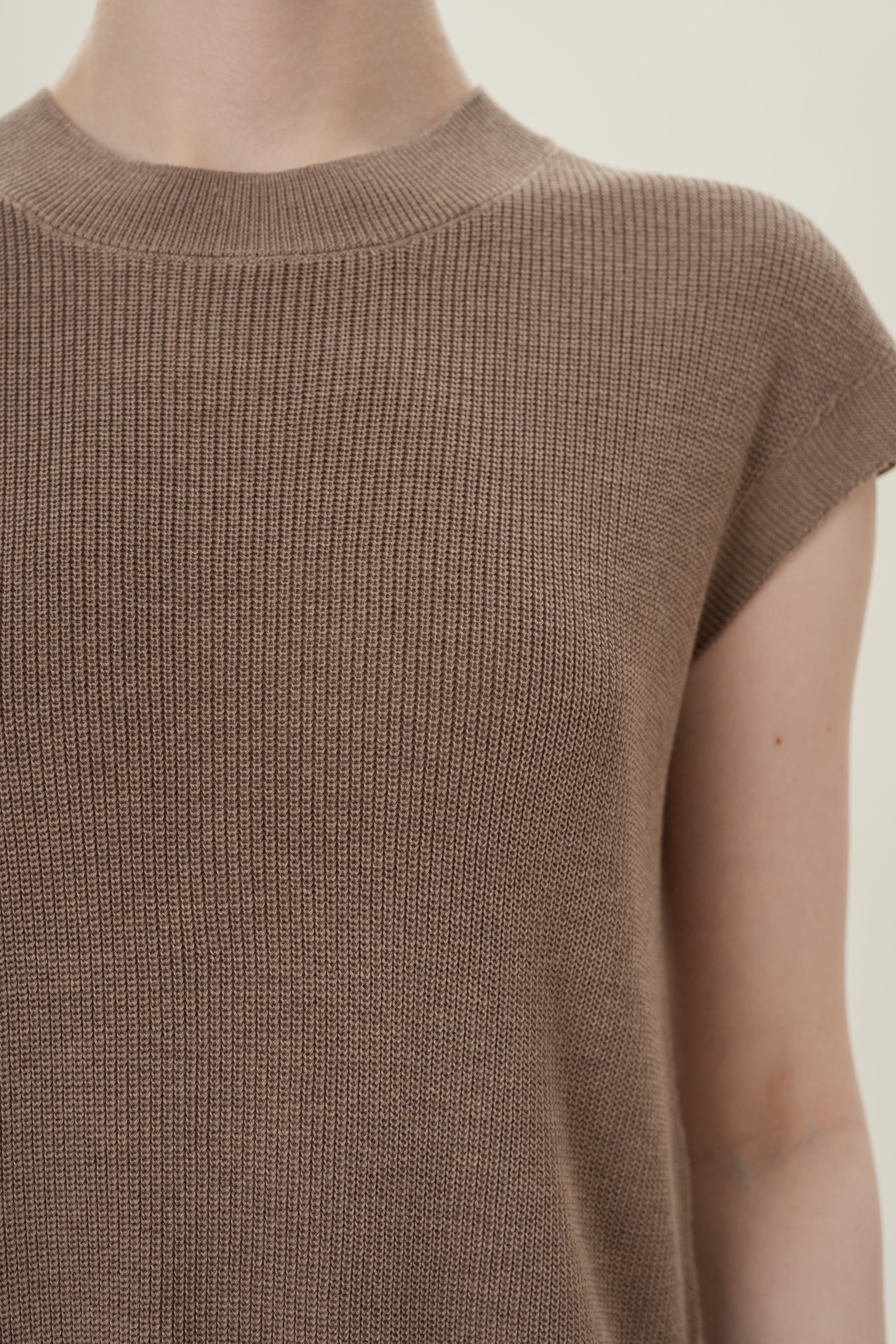Knitted Tunic in Oak