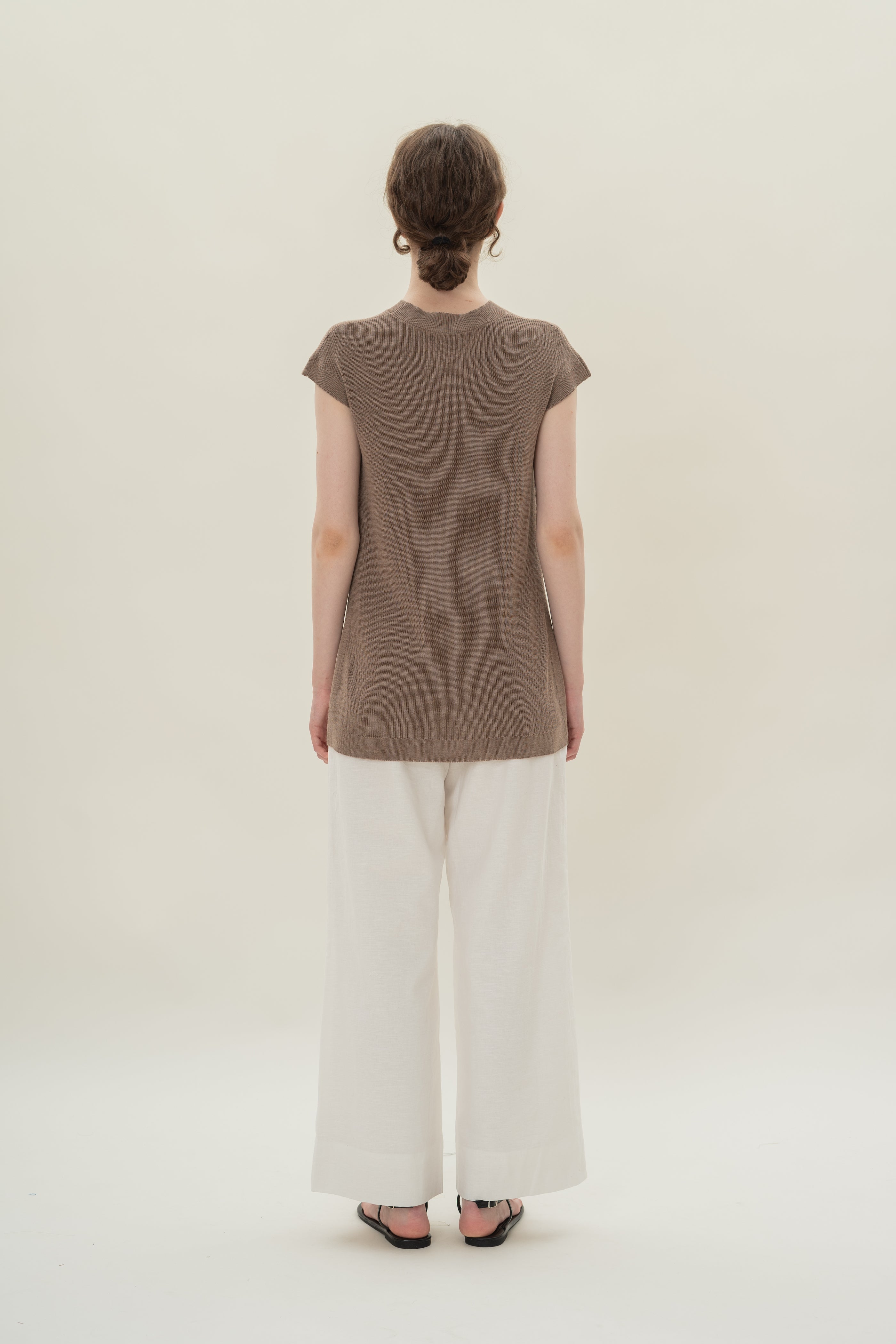 Knitted Tunic in Oak