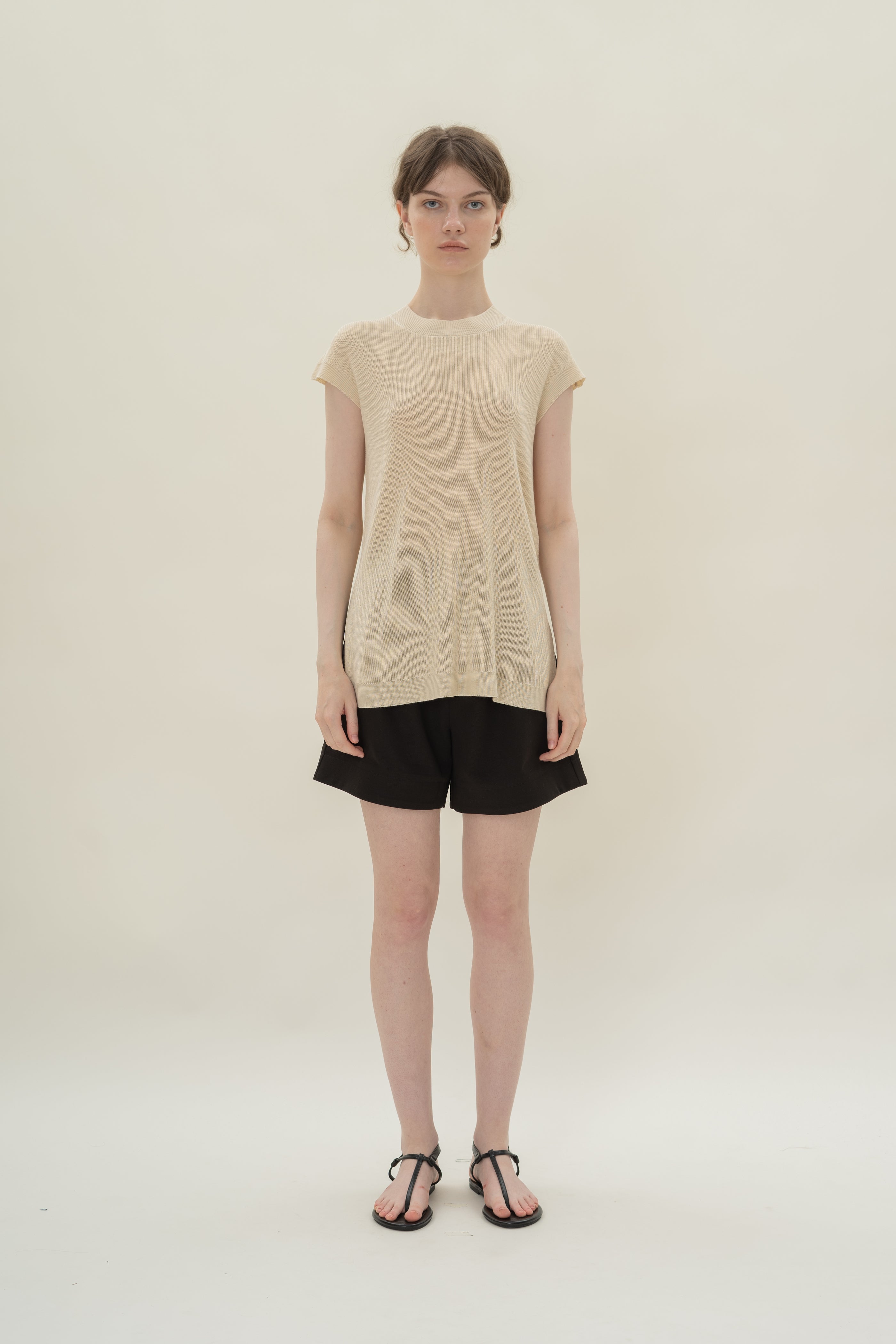 Knitted Tunic in Natural