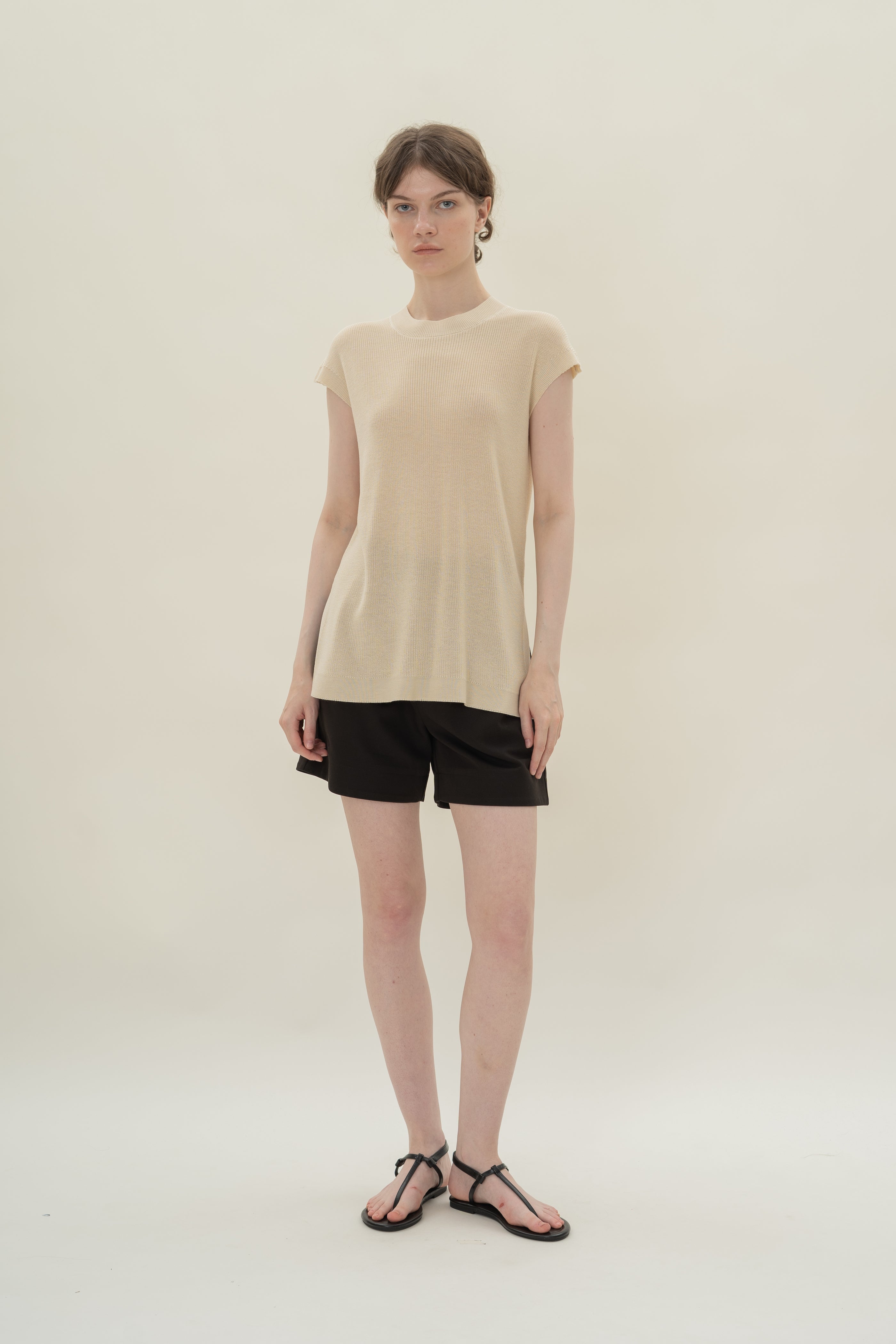 Knitted Tunic in Natural
