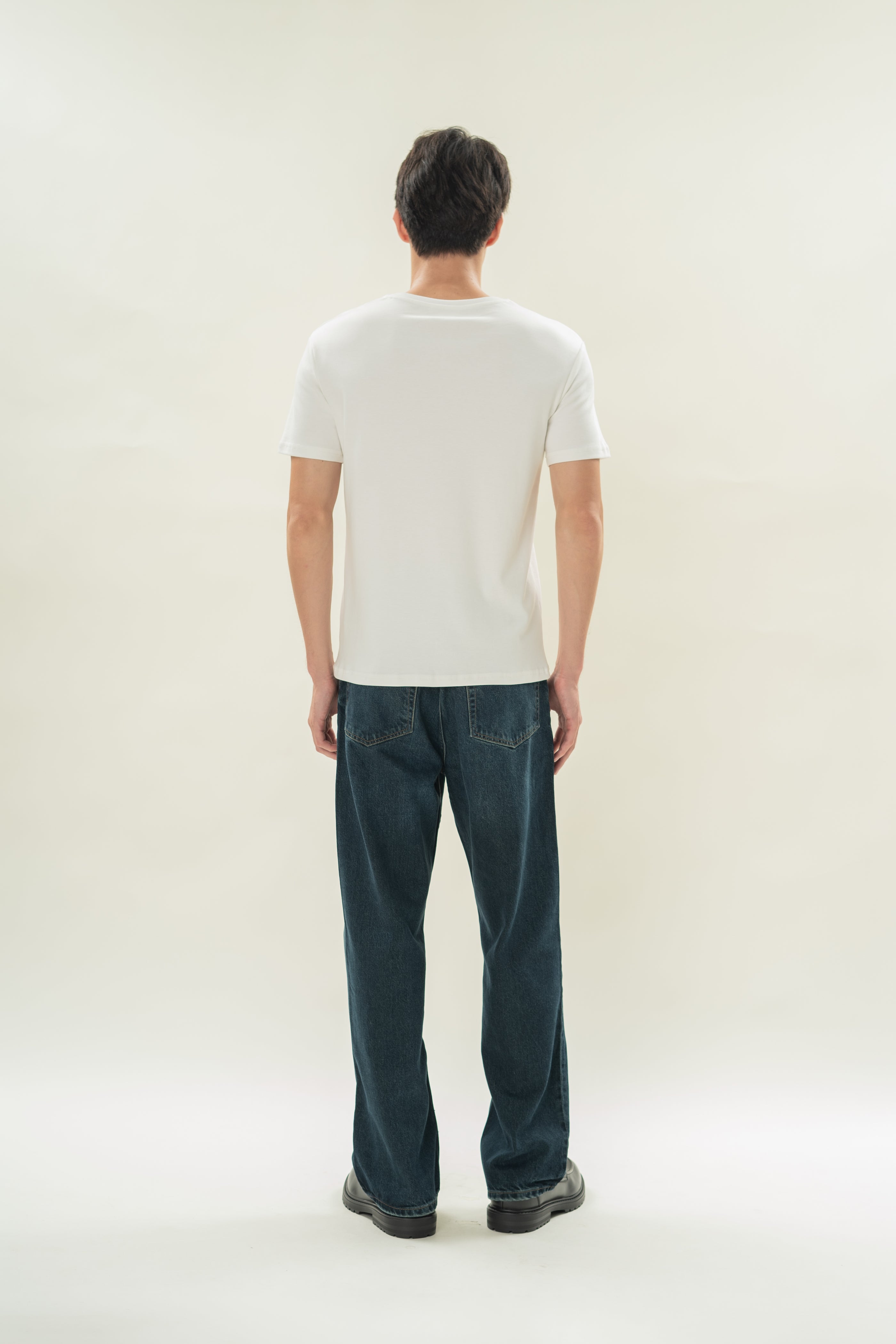 Men's Slim Fit Tee (N°.08) in White