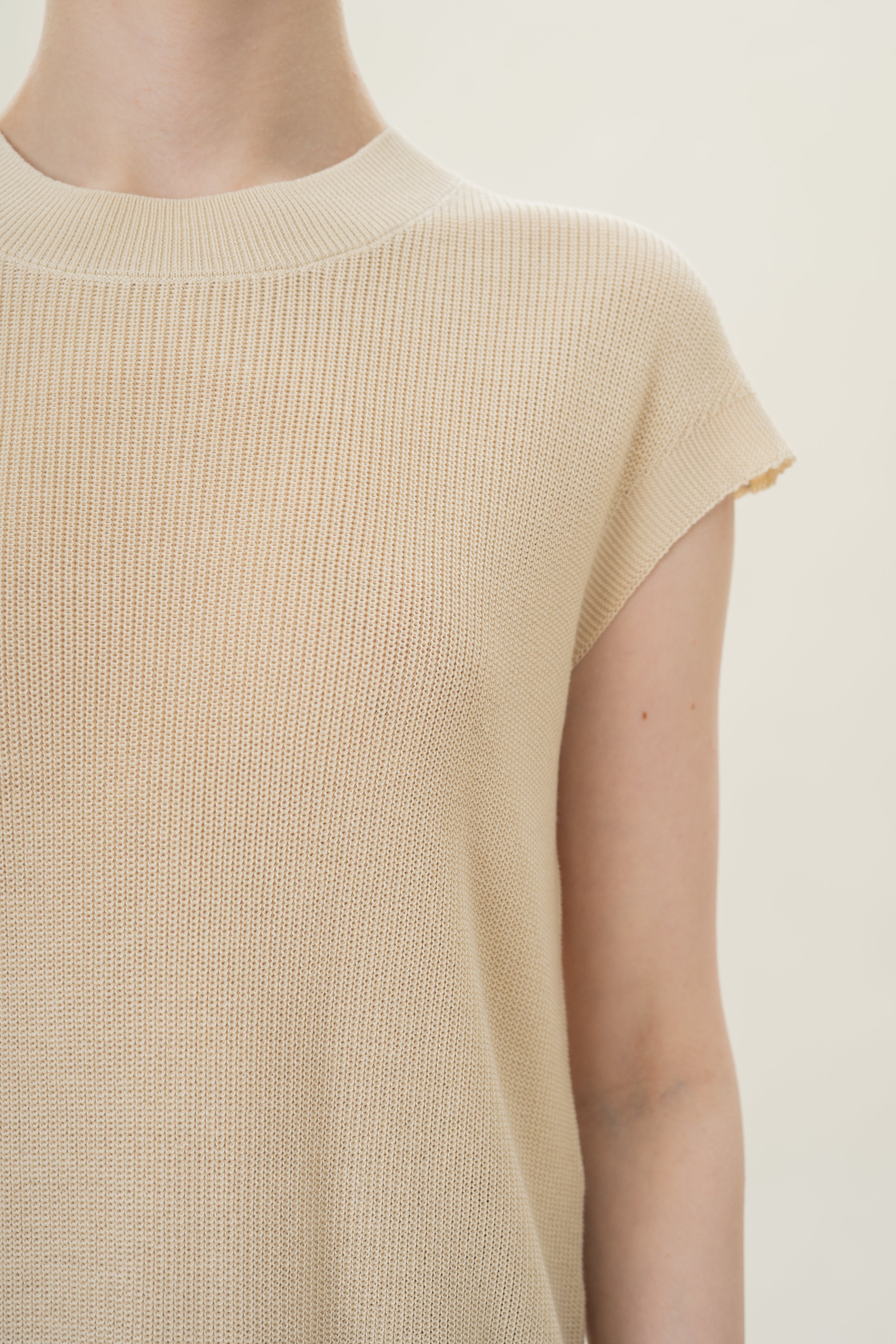 Knitted Tunic in Natural