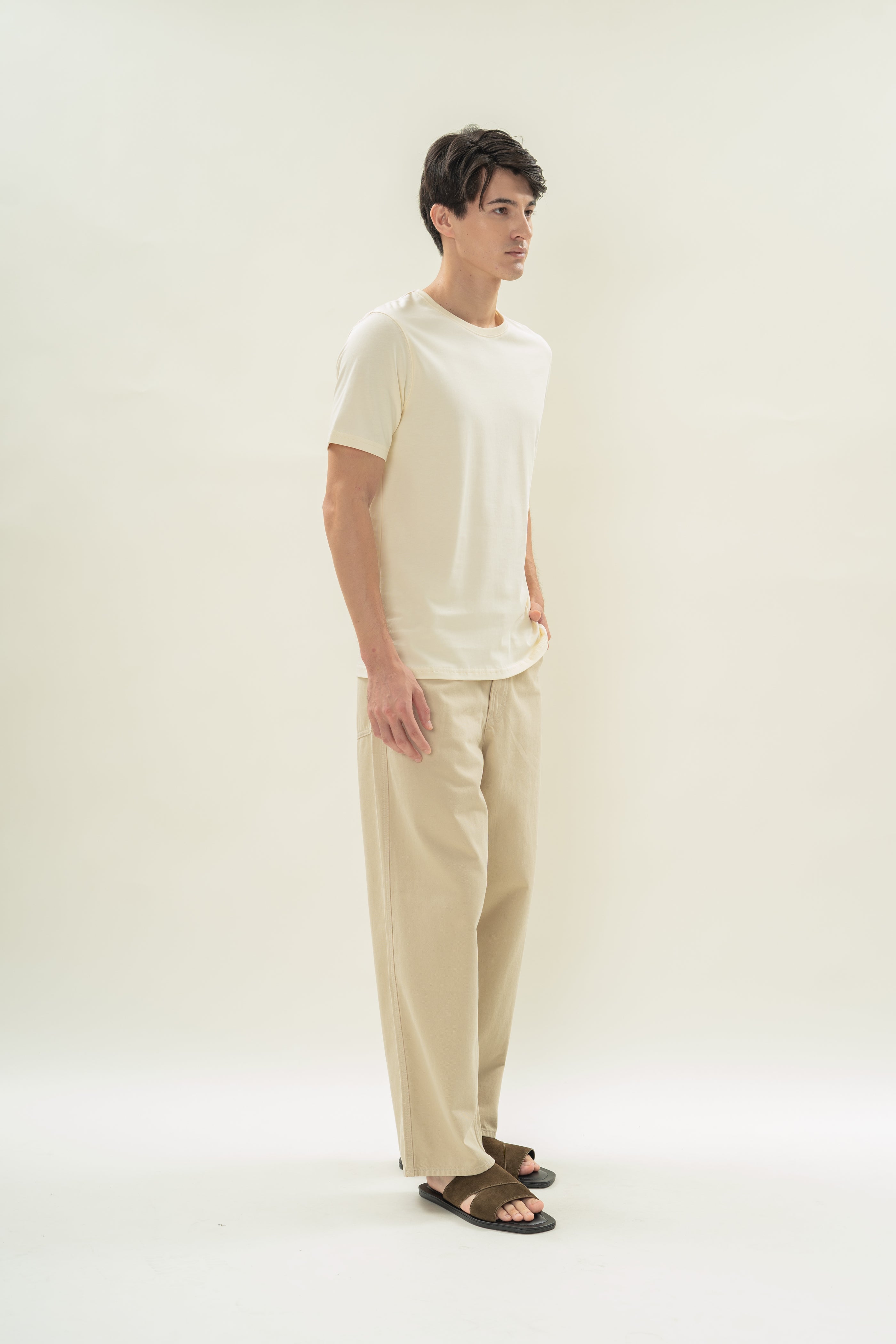 Men's Regular Fit Tee (N°.07) in Bone