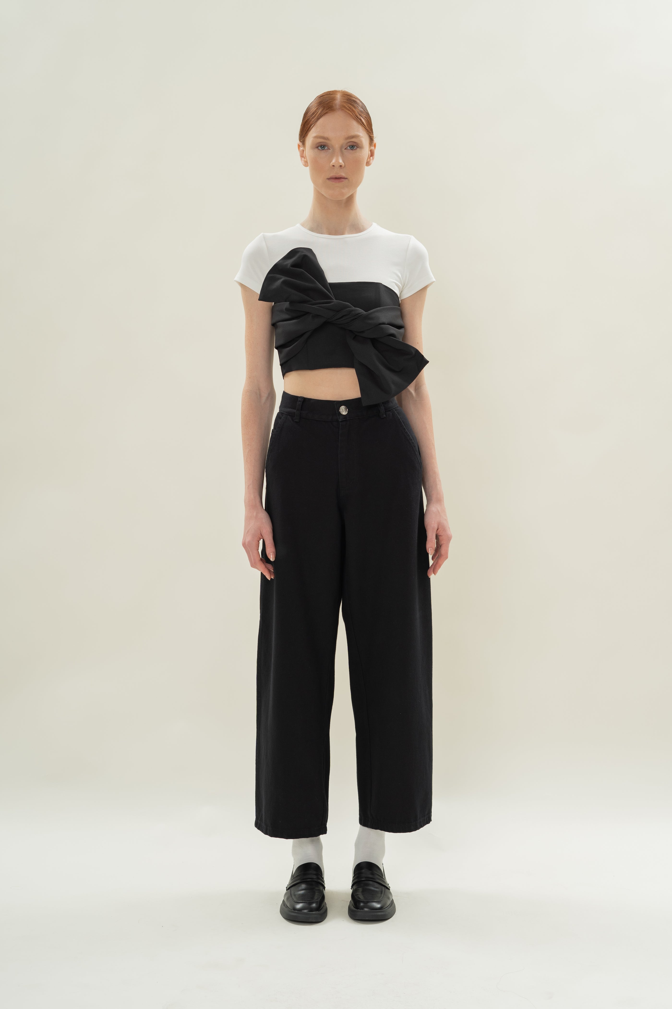Cargo Trousers in Black
