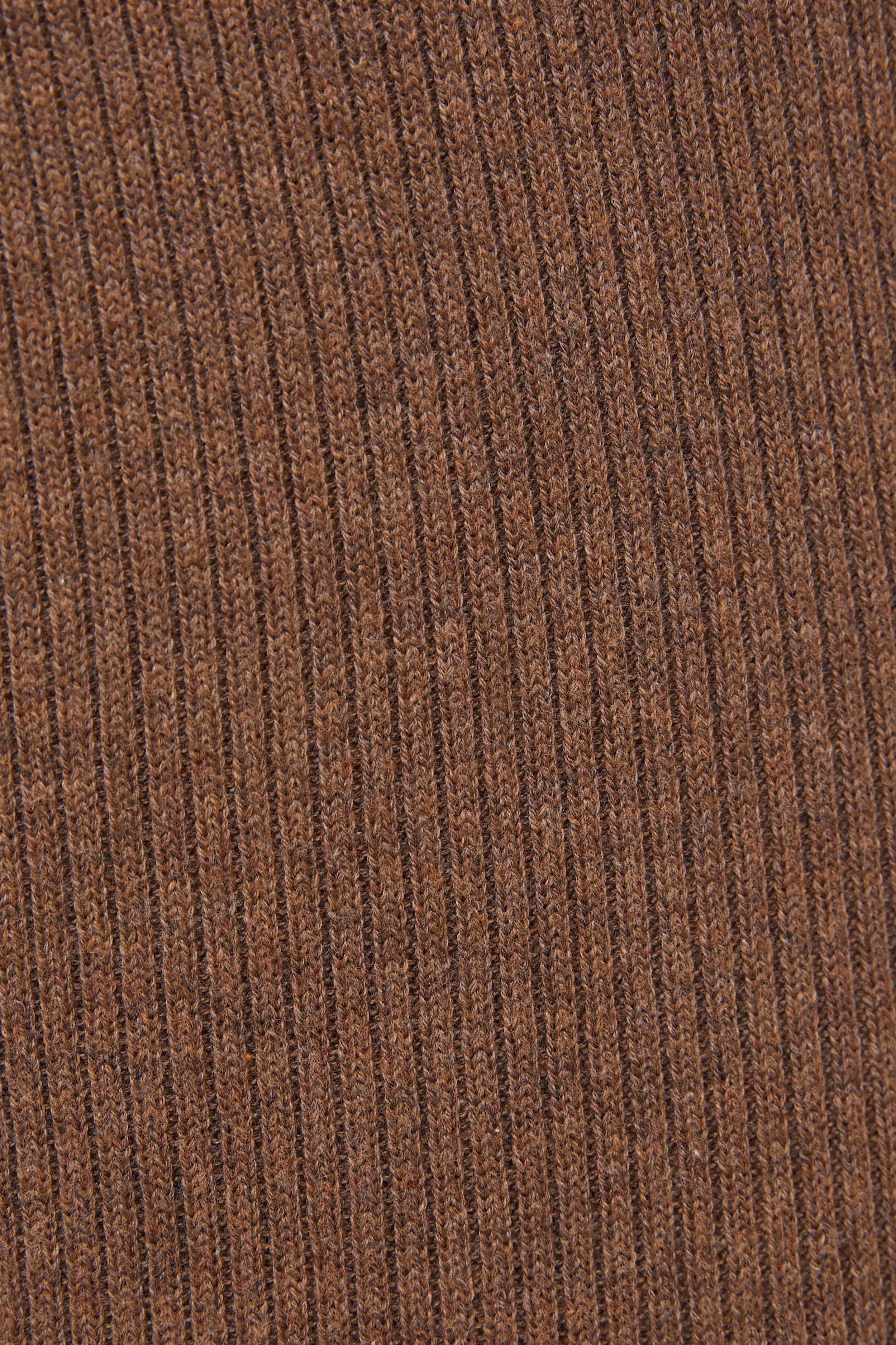 Knit Midi Skirt in Soil