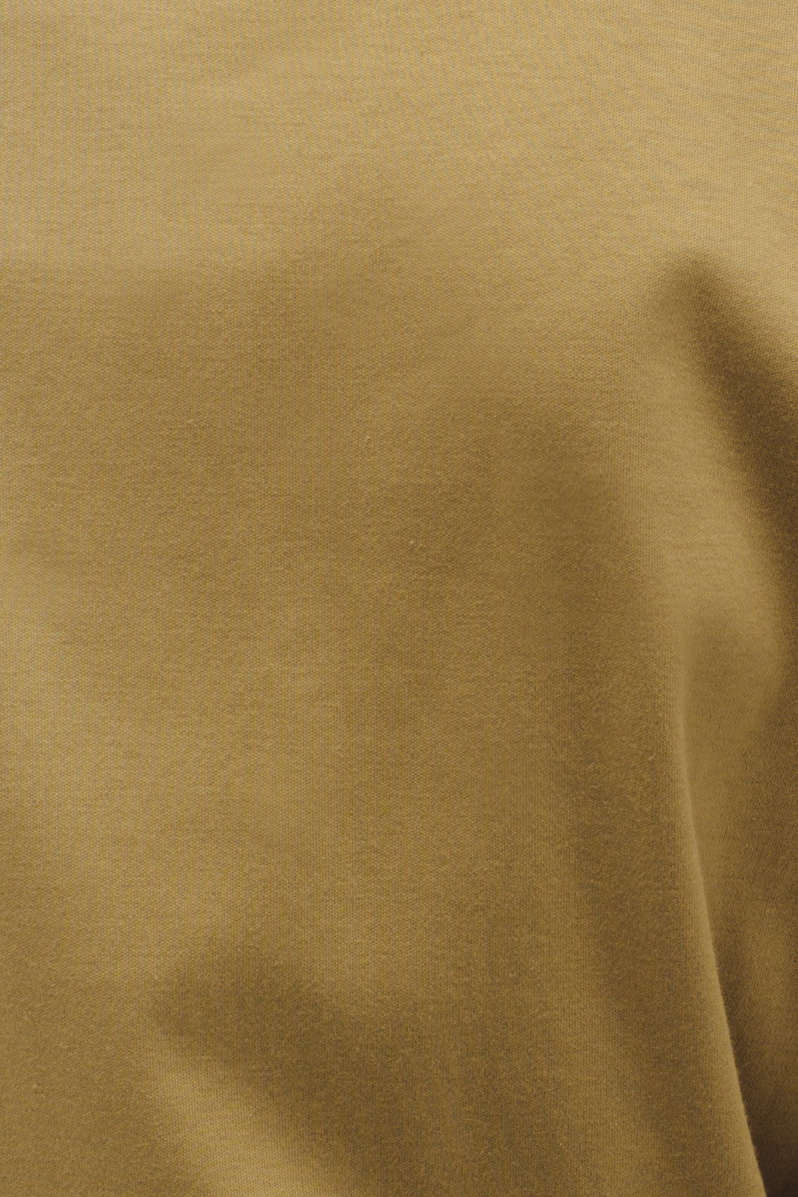 Oversized Cotton Tee in Khaki