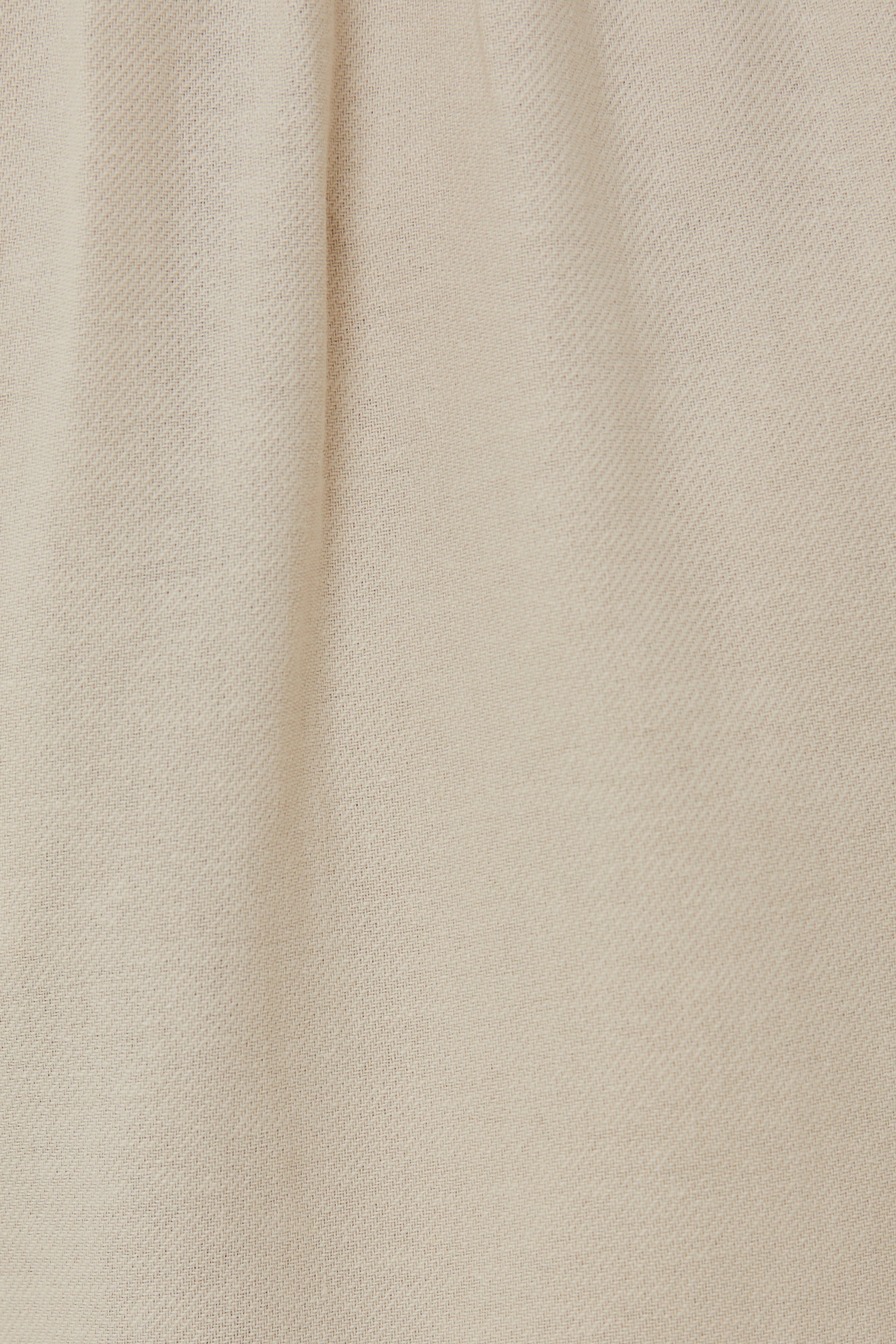 Relaxed Waisted Trousers in Beige