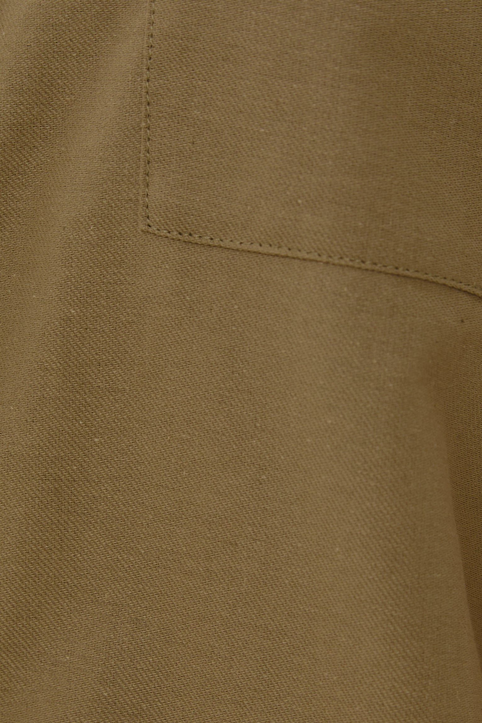 Cotton Short Sleeved Shirt in Moss