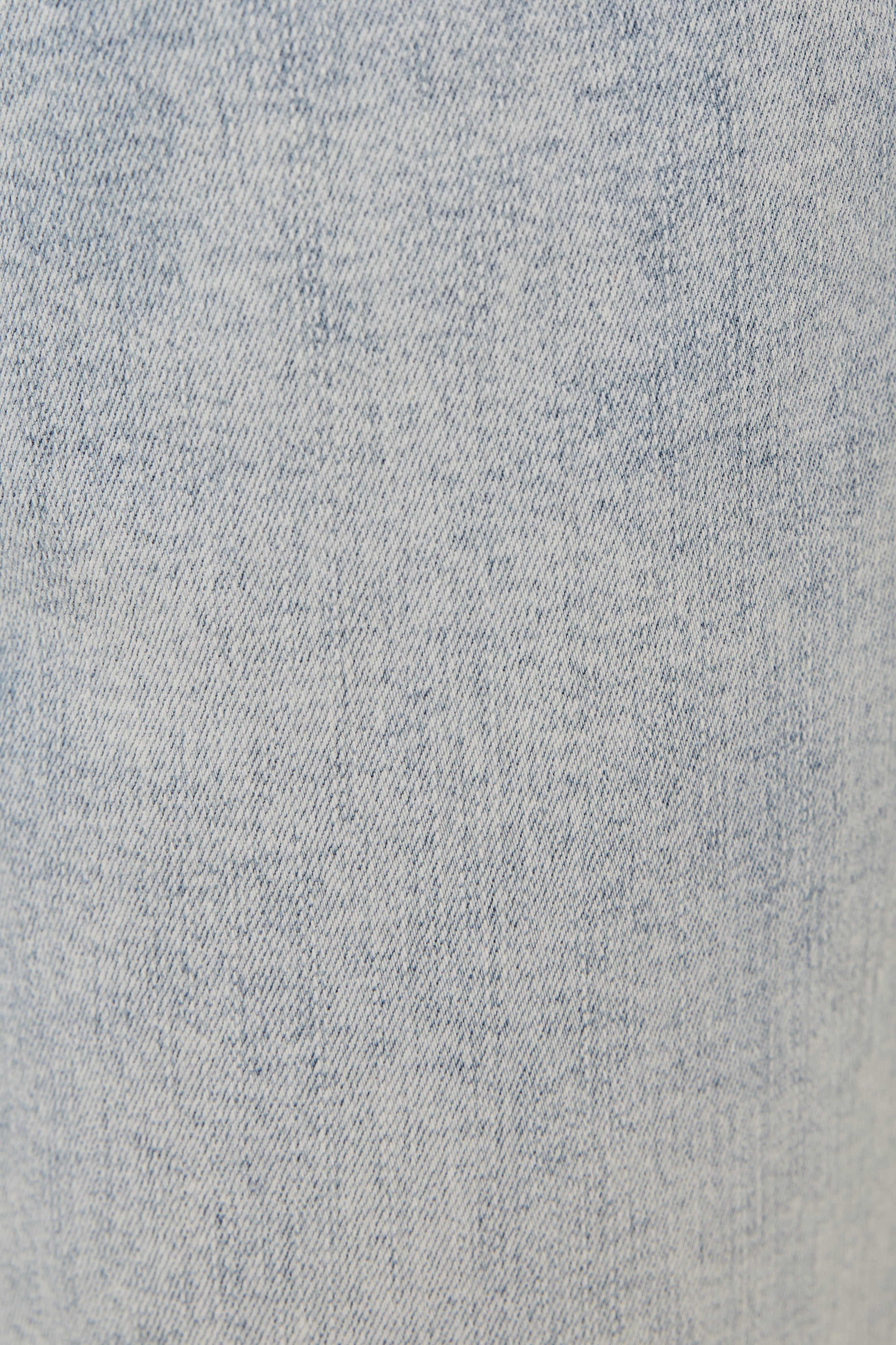 Studios High Rise Straight Cut Stretch Jeans in Blue Wash