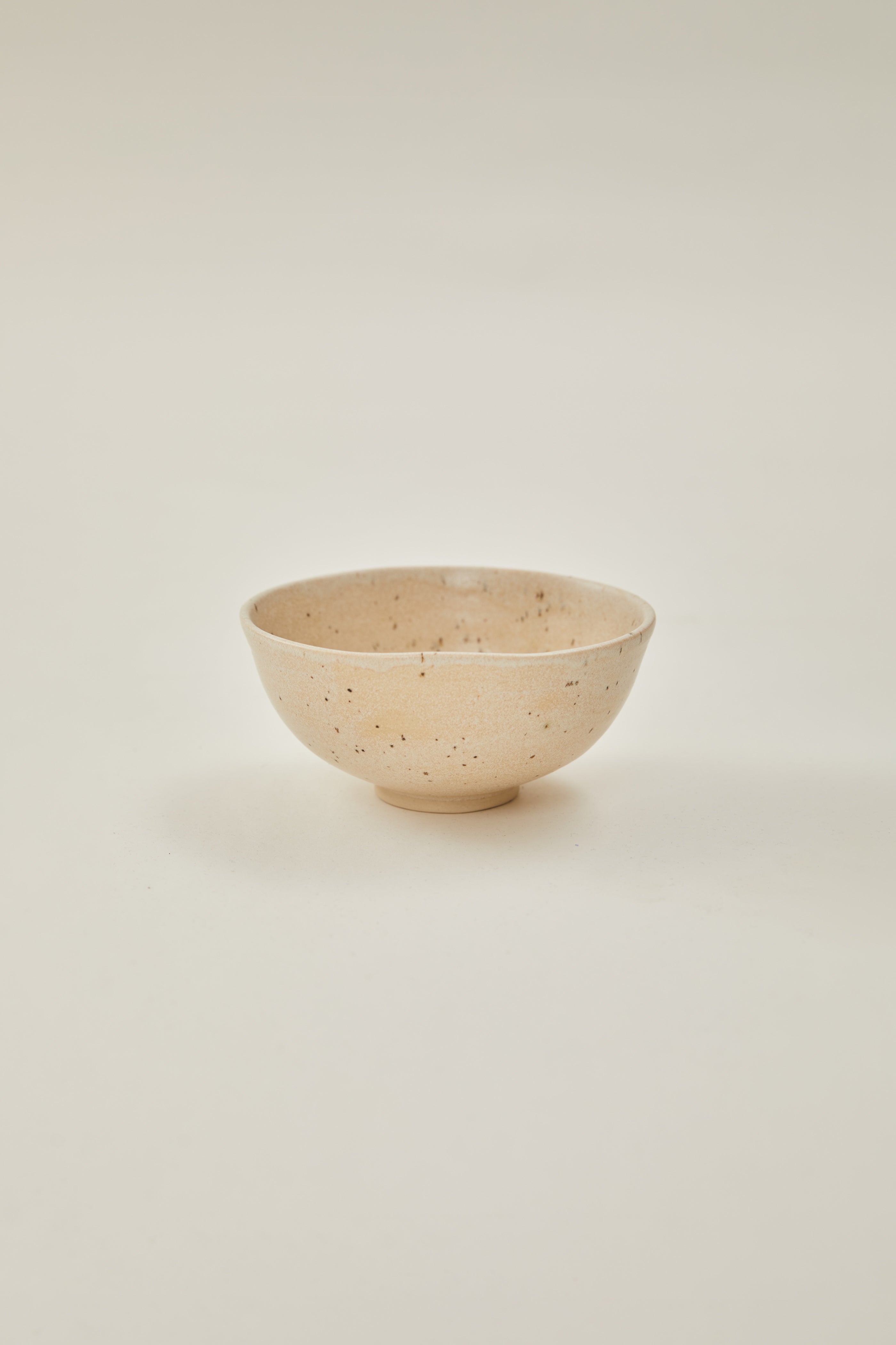 Bowl with Organic Rim in Sandstone