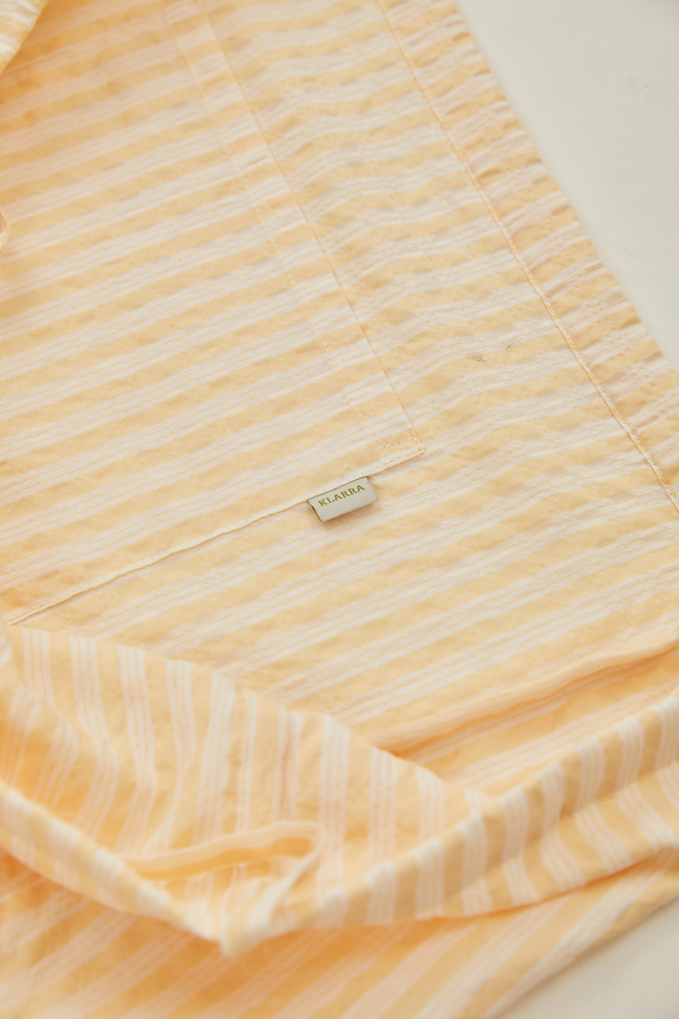 Beach Tote in Stripe Yellow