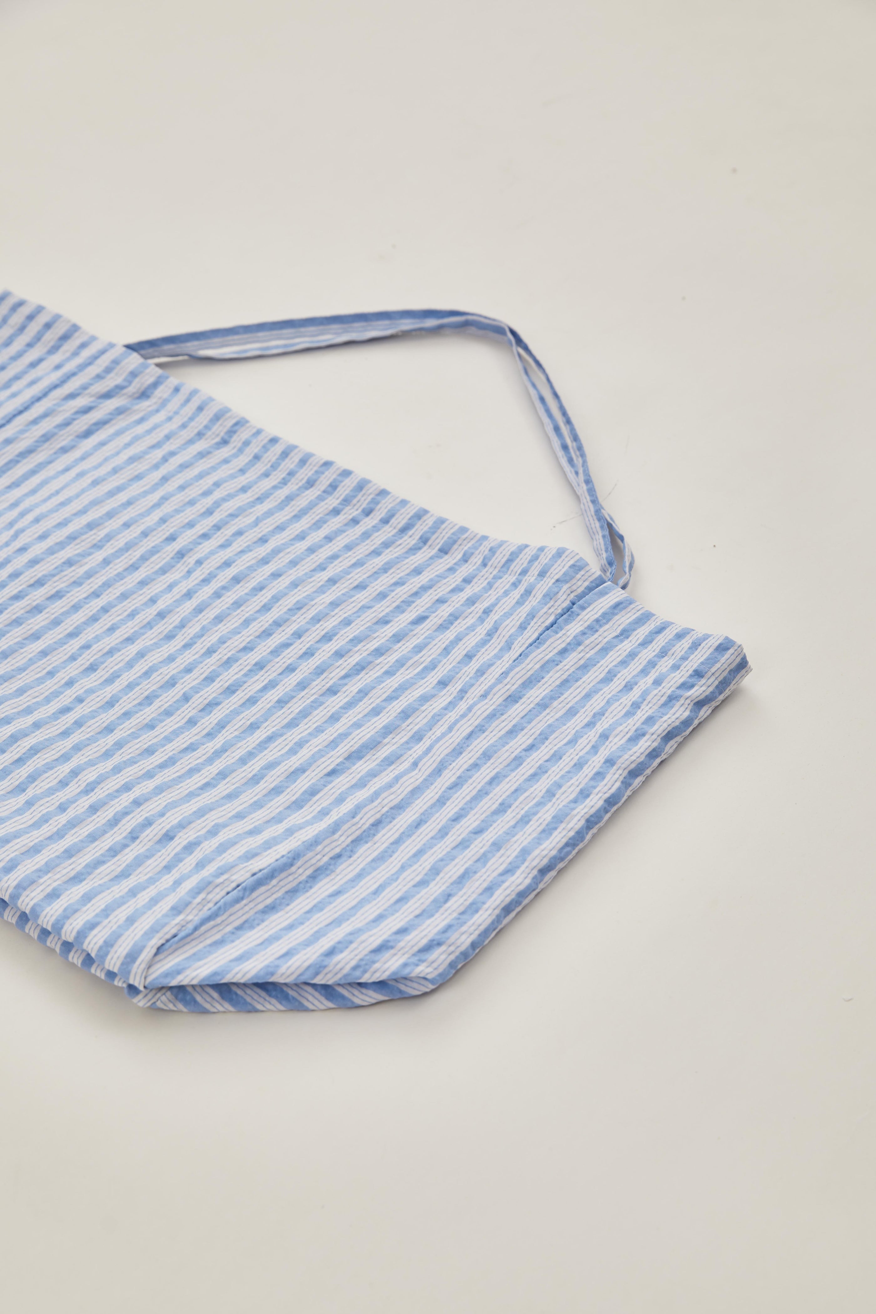 Beach Tote in Stripe Blue