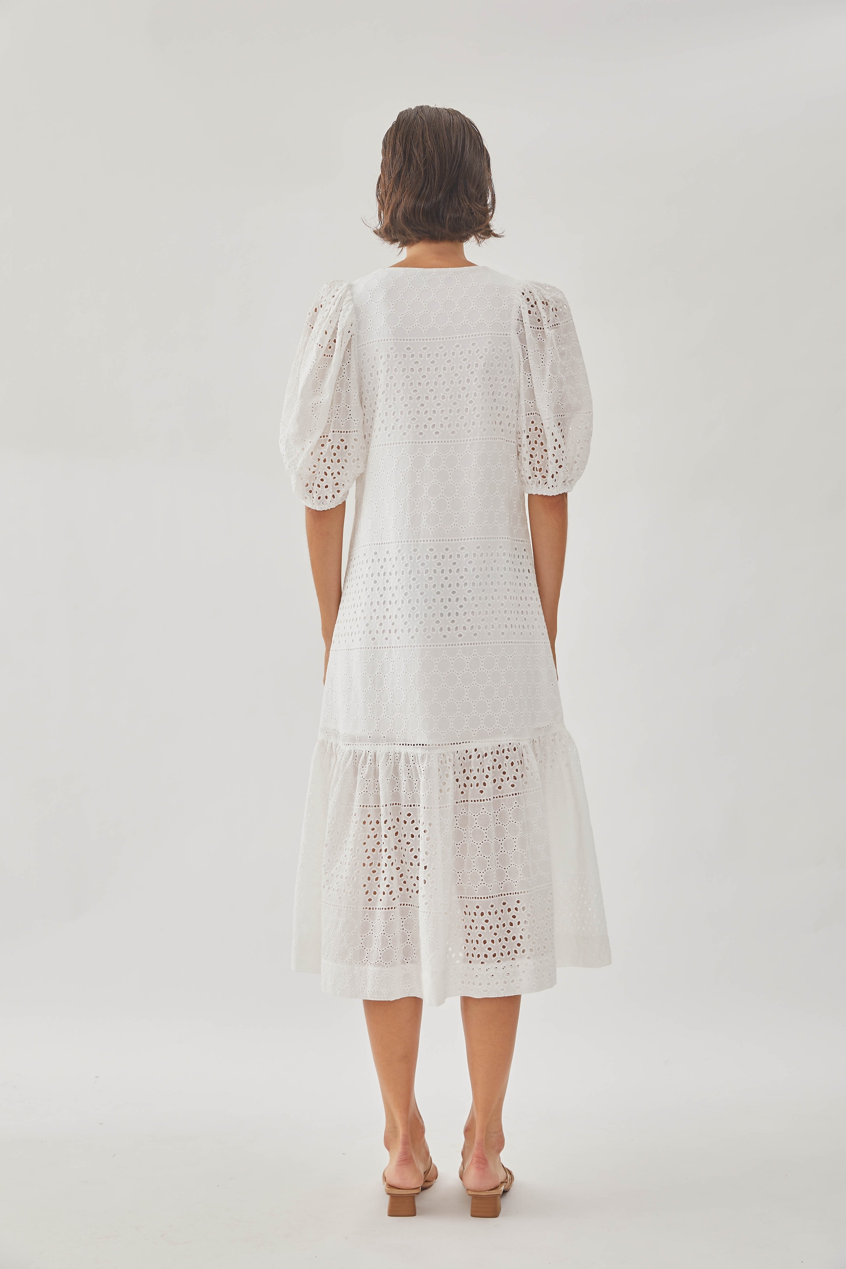 Catching Daylight Midi Tiered Dress