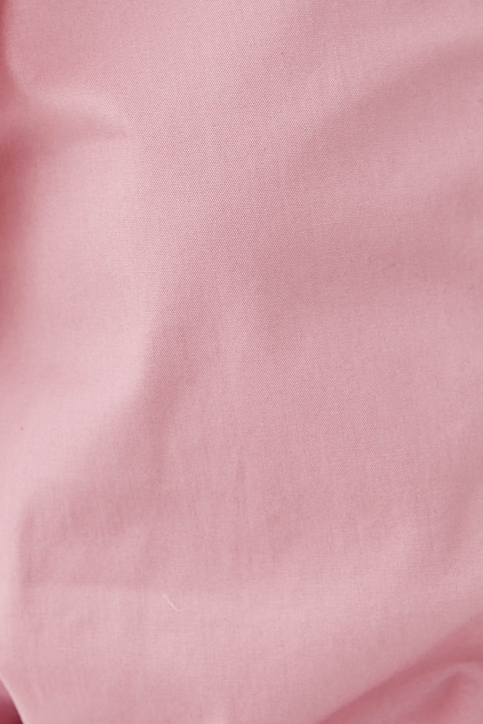 Cotton Puffed Sleeved Top in Hibiscus