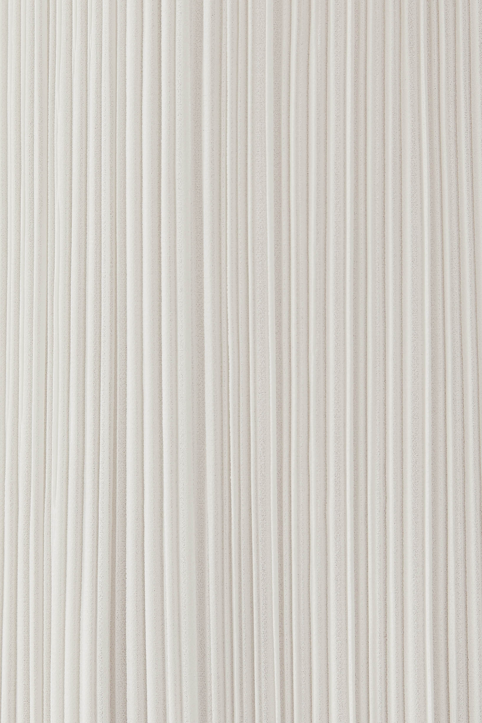 Halter Pleated Maxi Dress in White