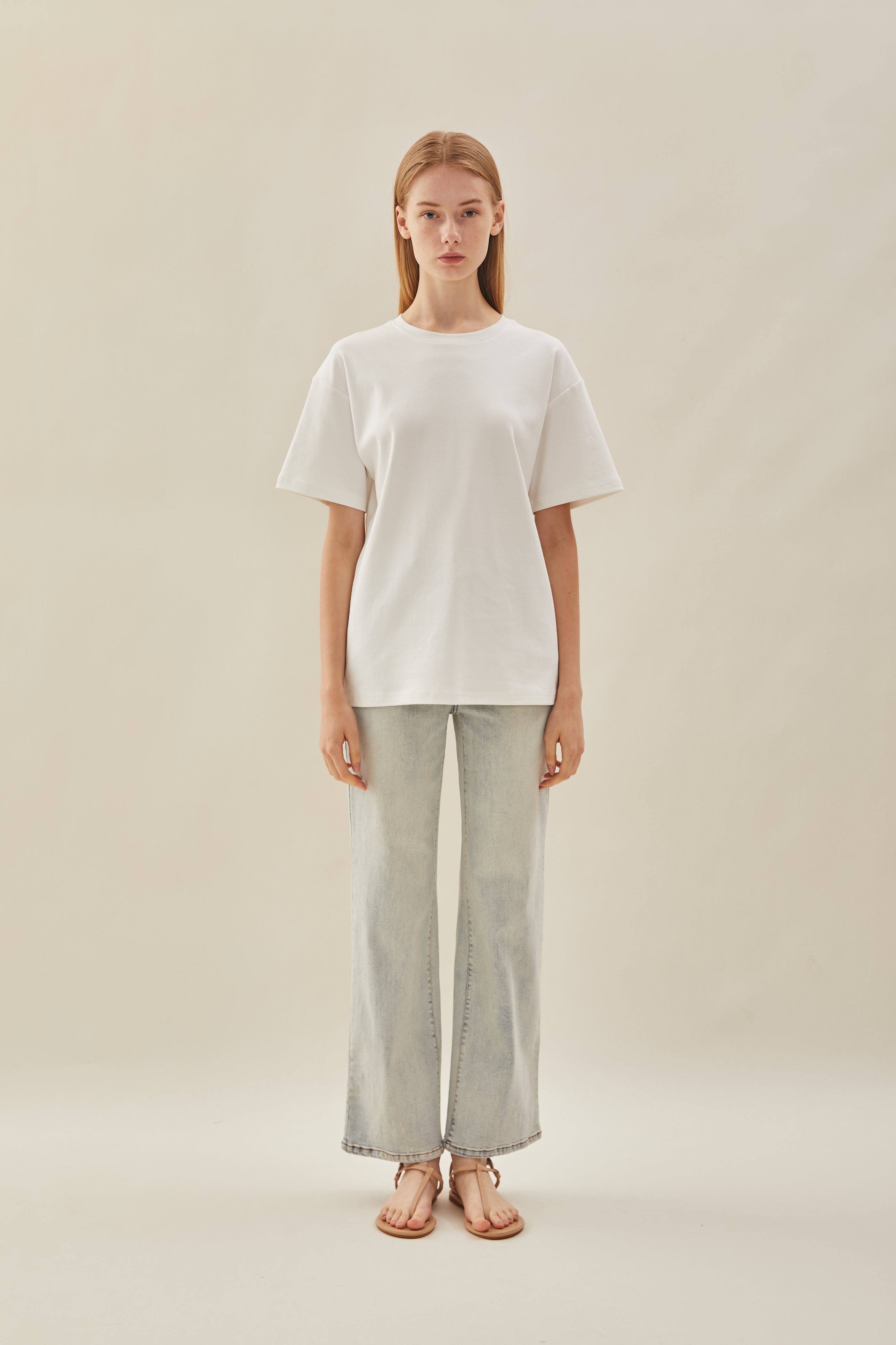 Oversized Tee in White (N°.06)