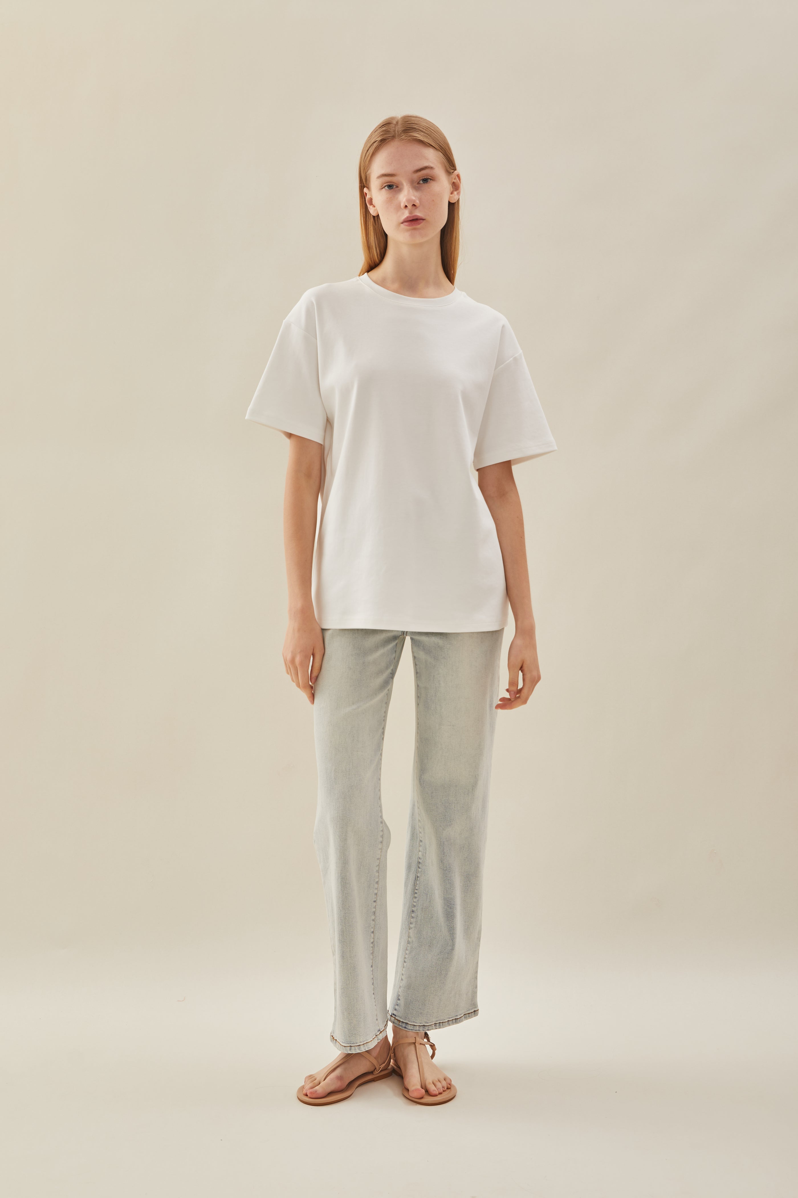 Oversized Tee in White (N°.06)