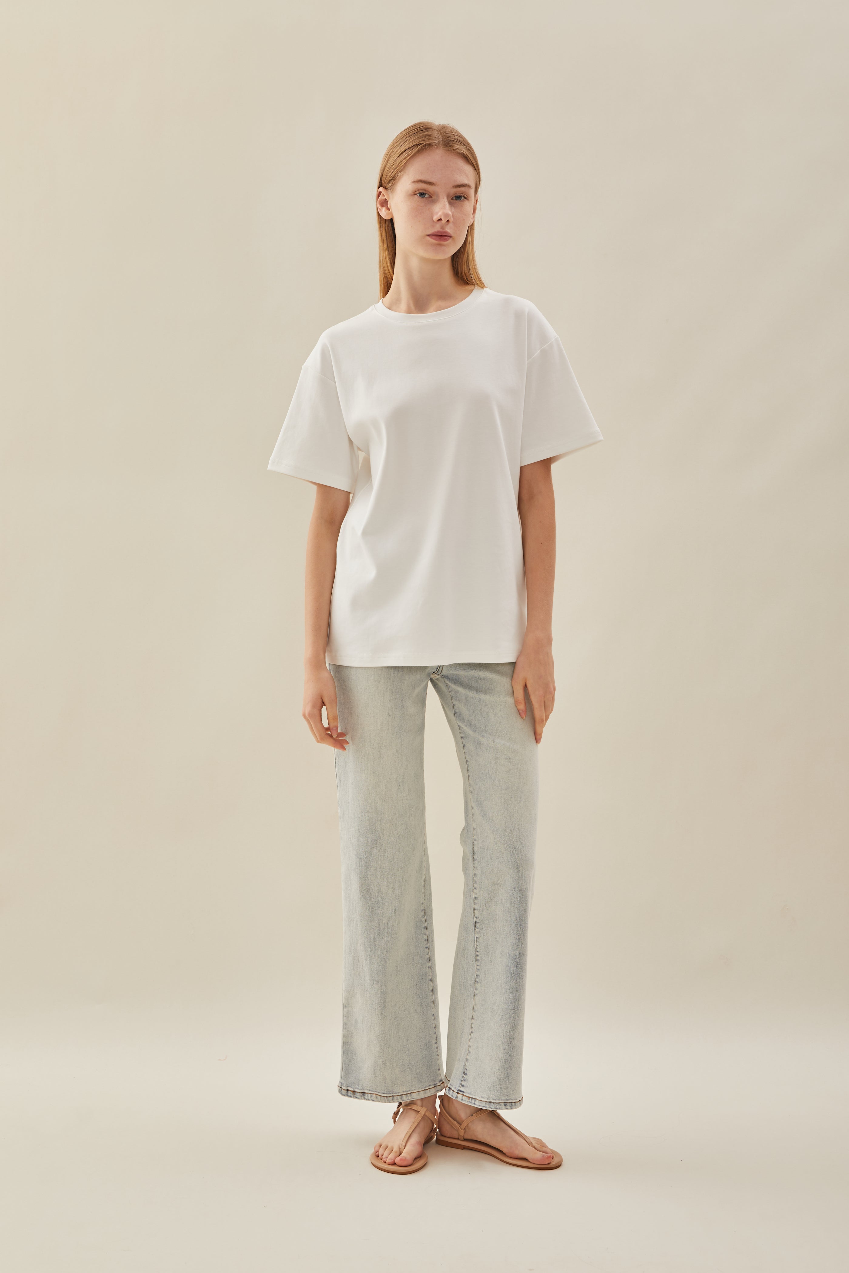 Oversized Tee in White (N°.06)