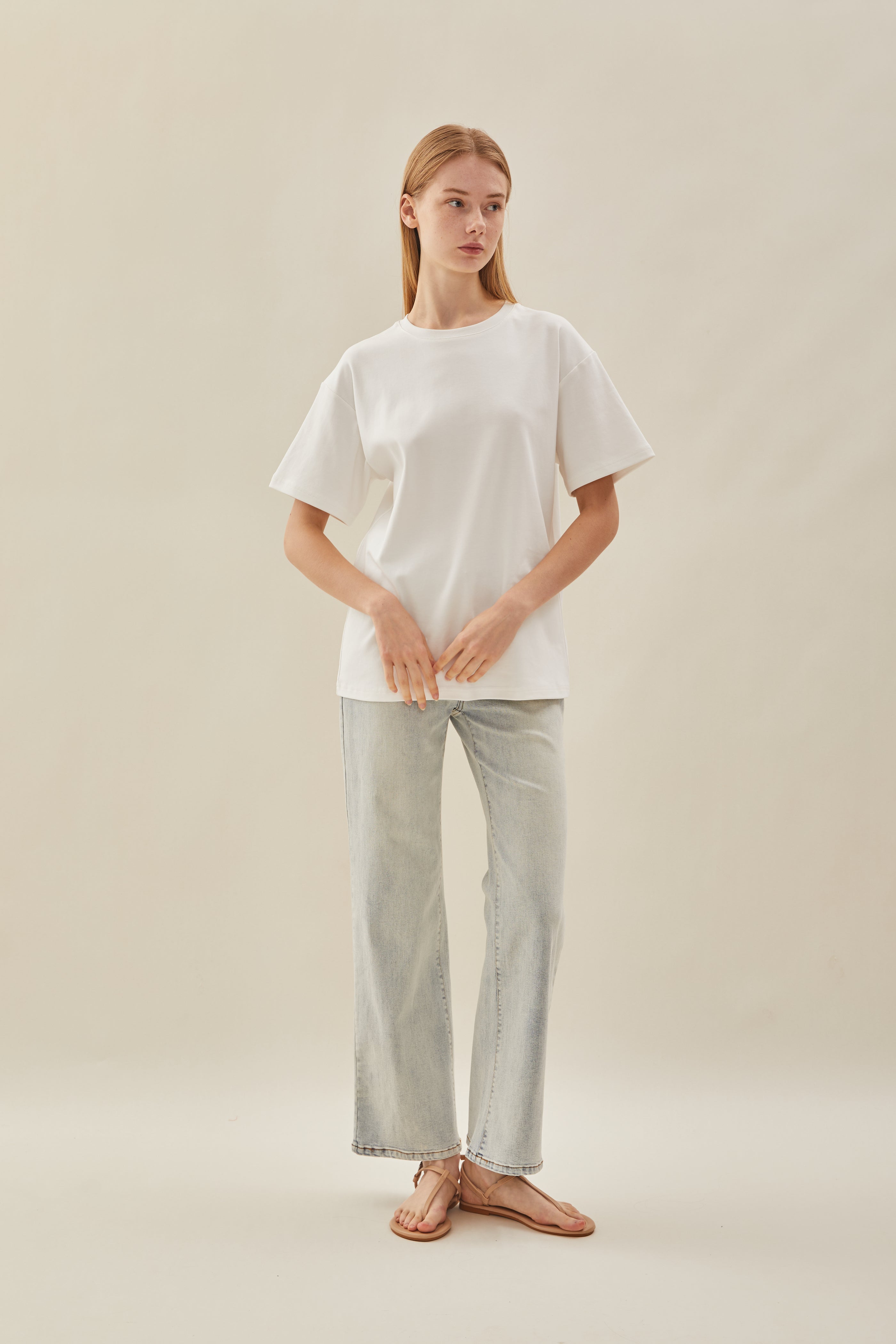 Oversized Tee in White (N°.06)