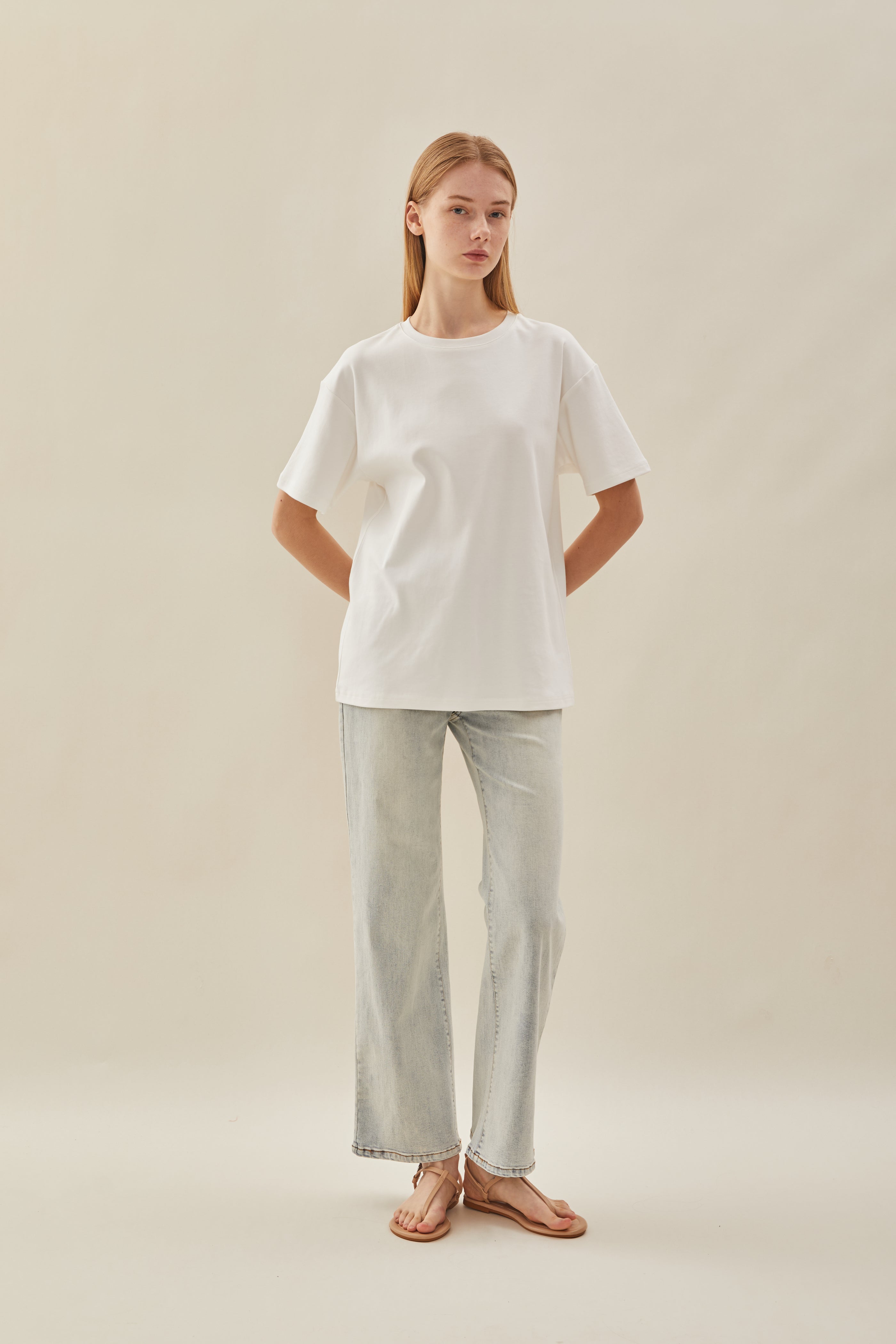 Oversized Tee in White (N°.06)