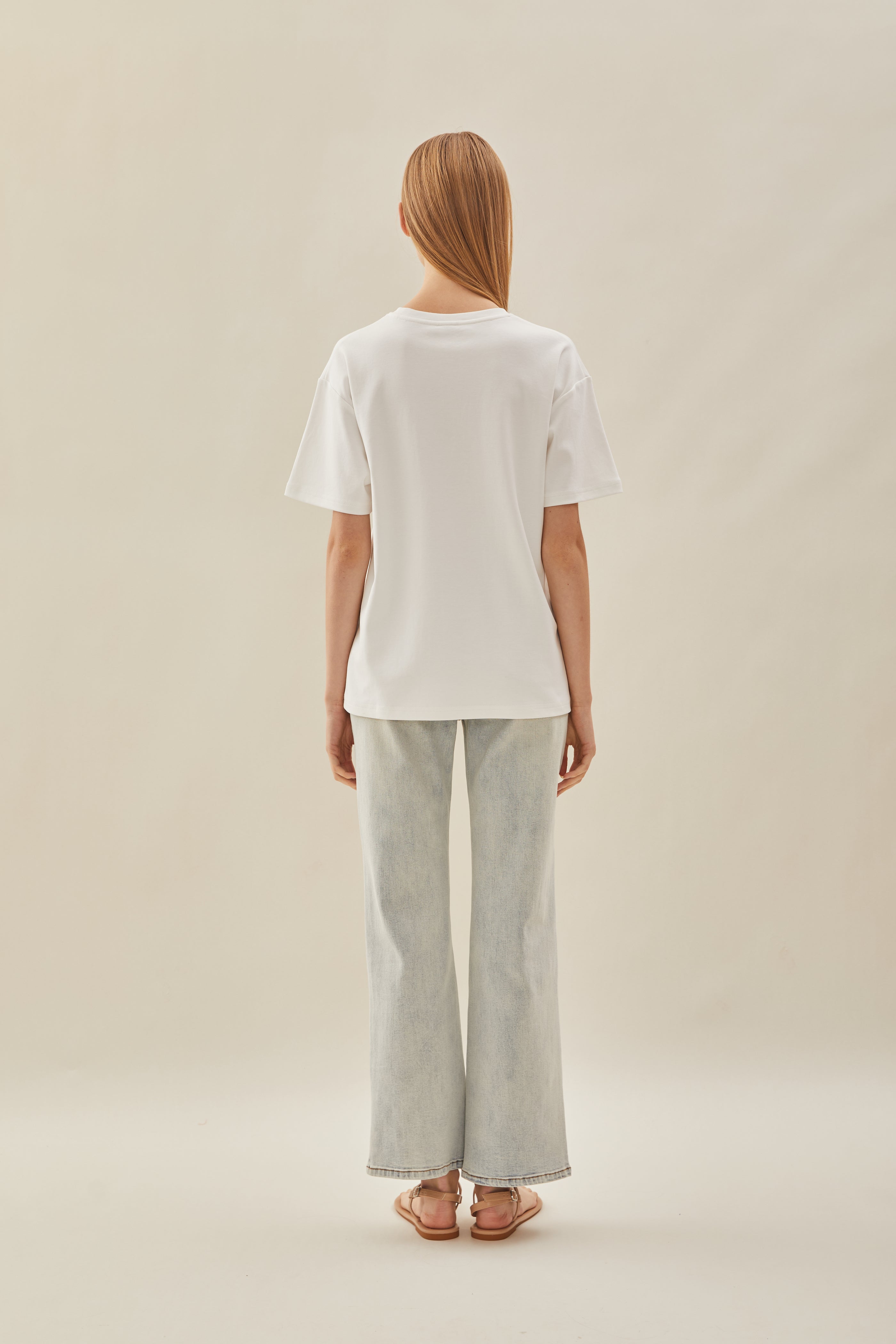 Oversized Tee in White (N°.06)