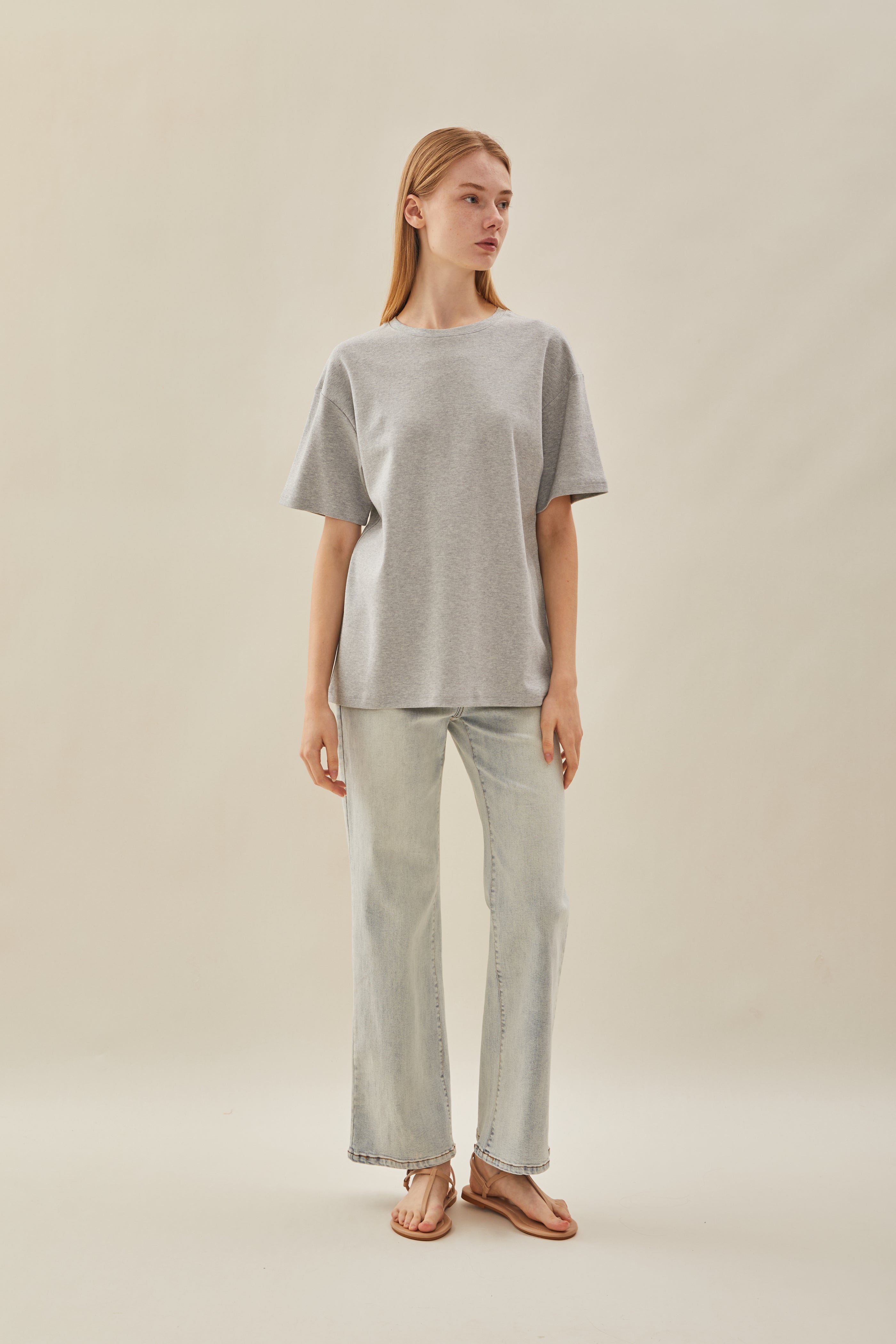 Oversized Tee in Heather (N°.06)