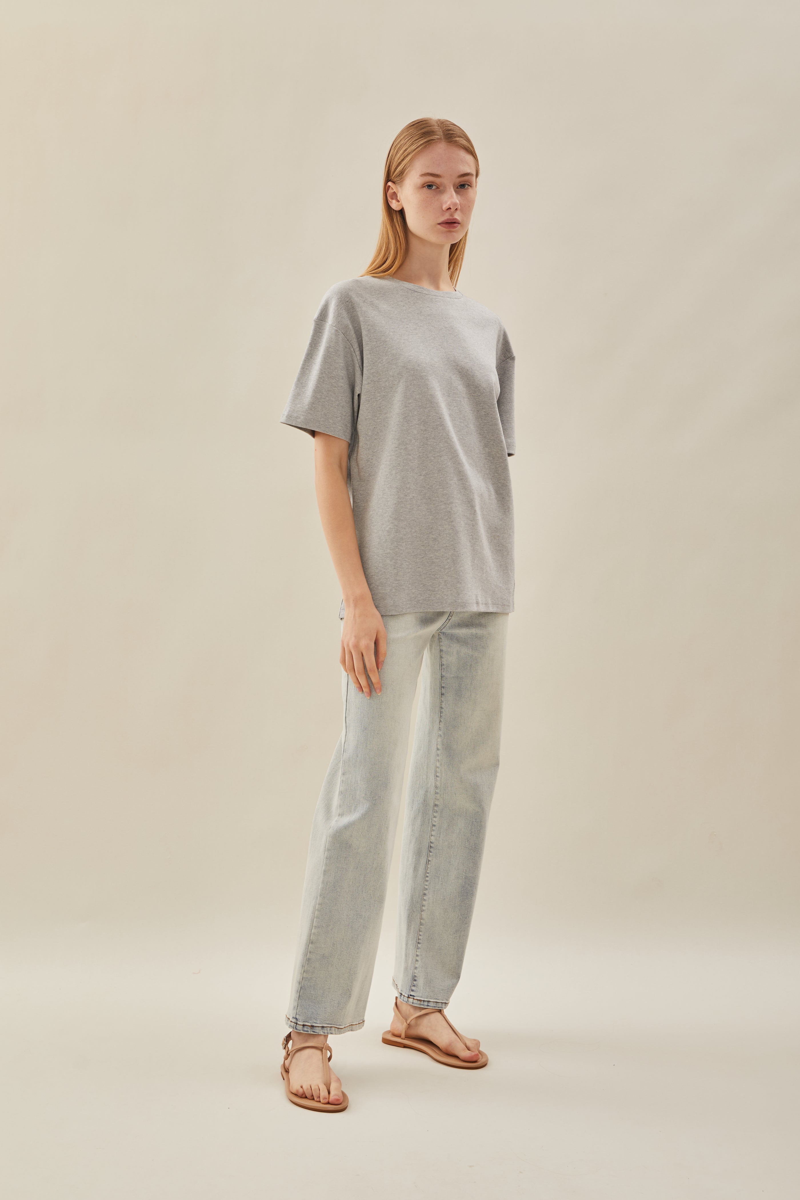 Oversized Tee in Heather (N°.06)