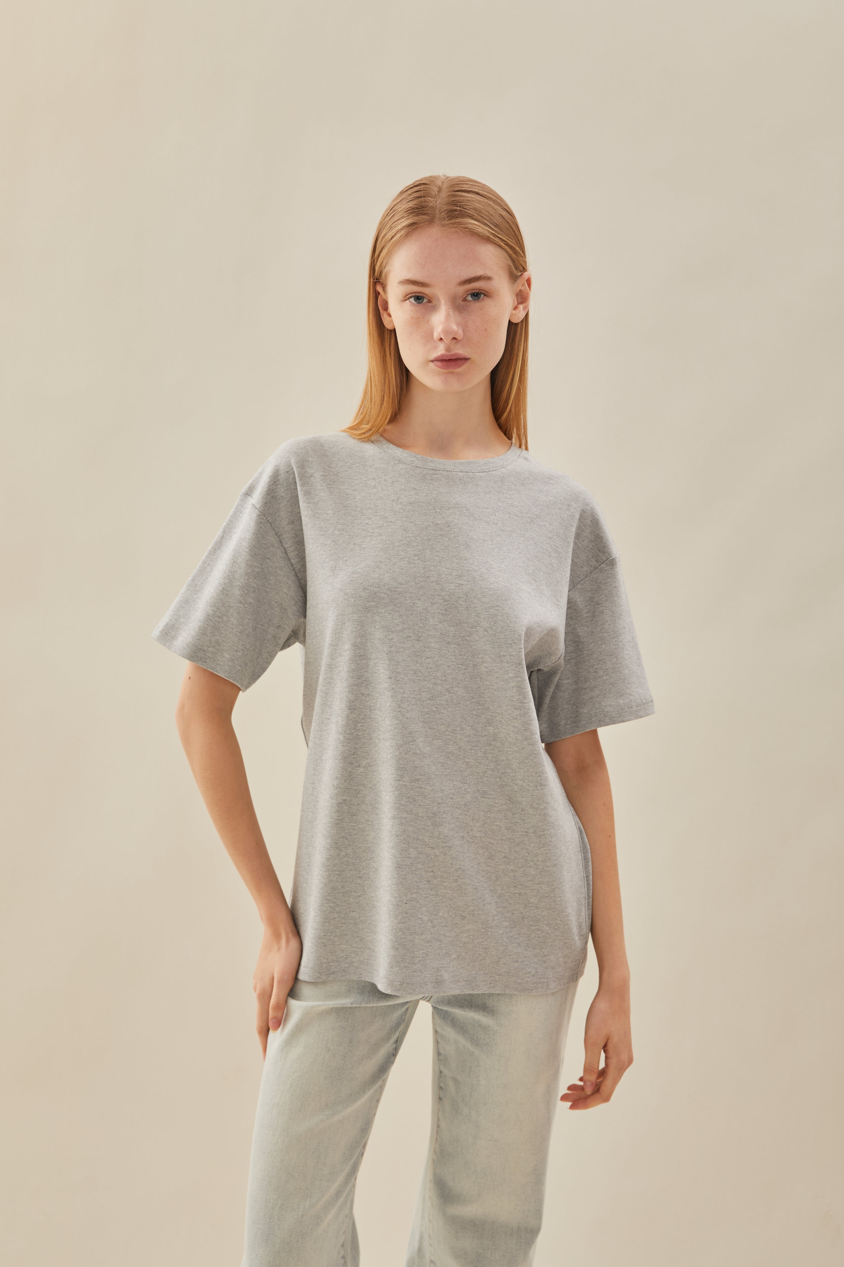 Oversized Tee in Heather (N°.06)