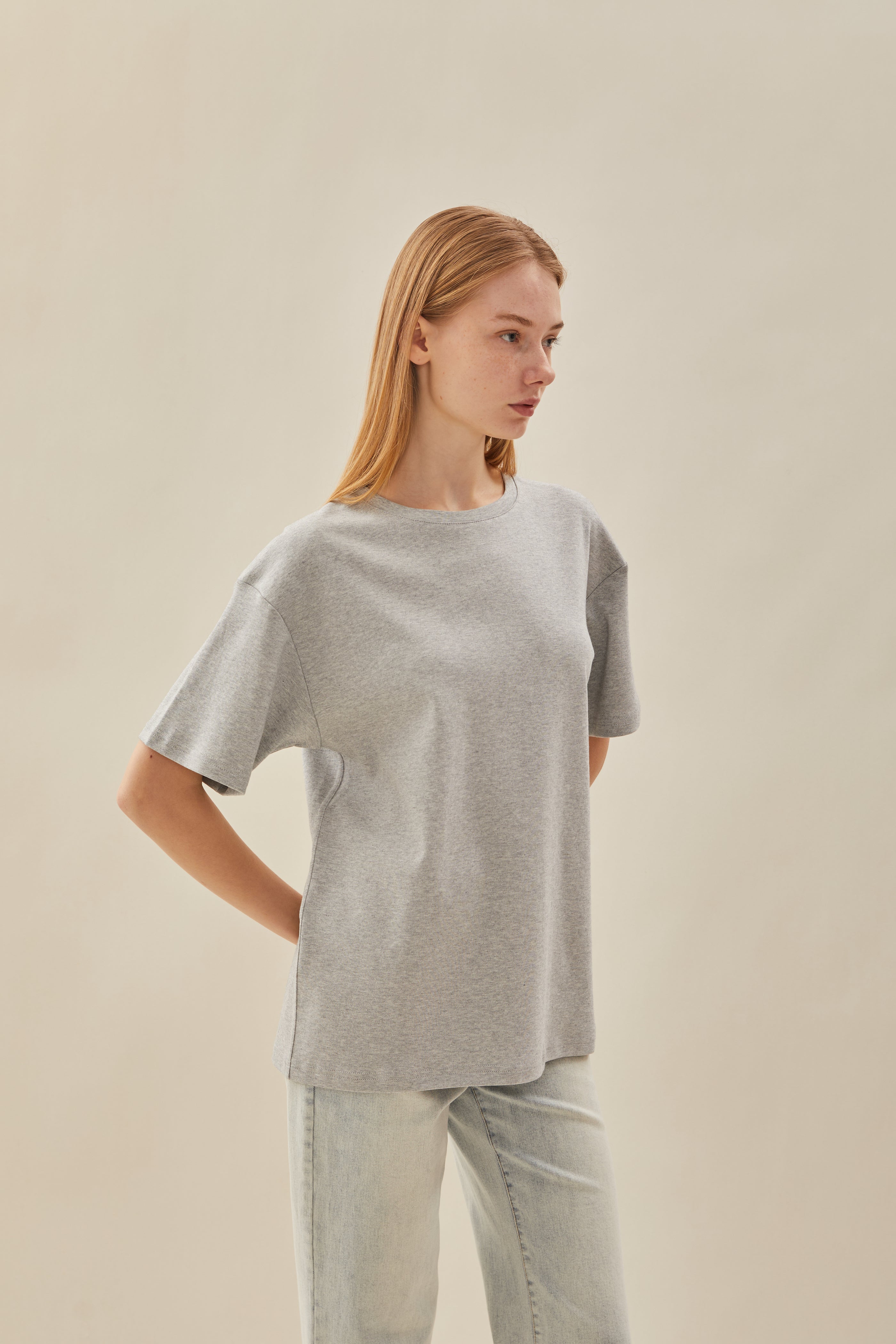 Oversized Tee in Heather (N°.06)