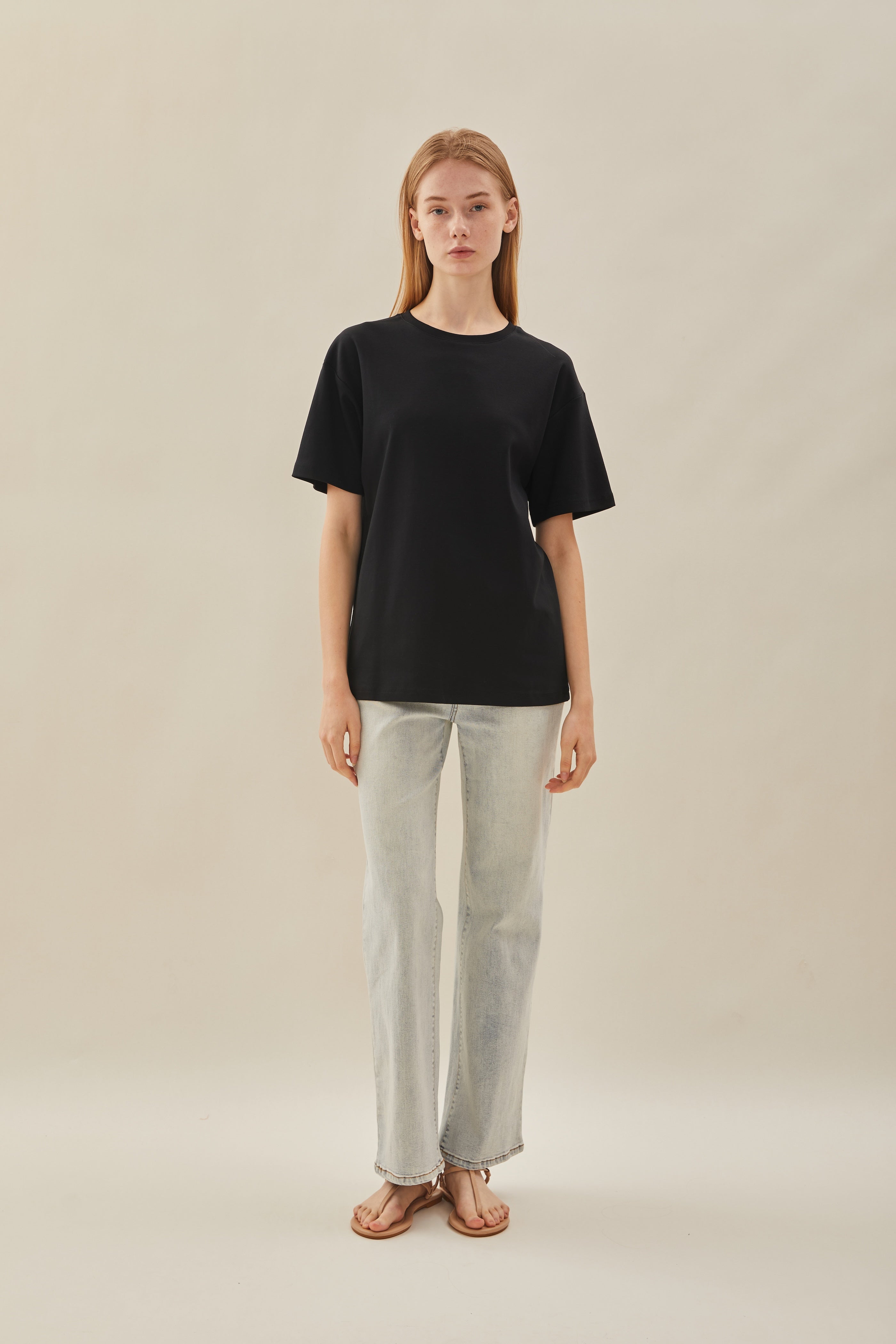 Oversized Tee in Black (N°.06)