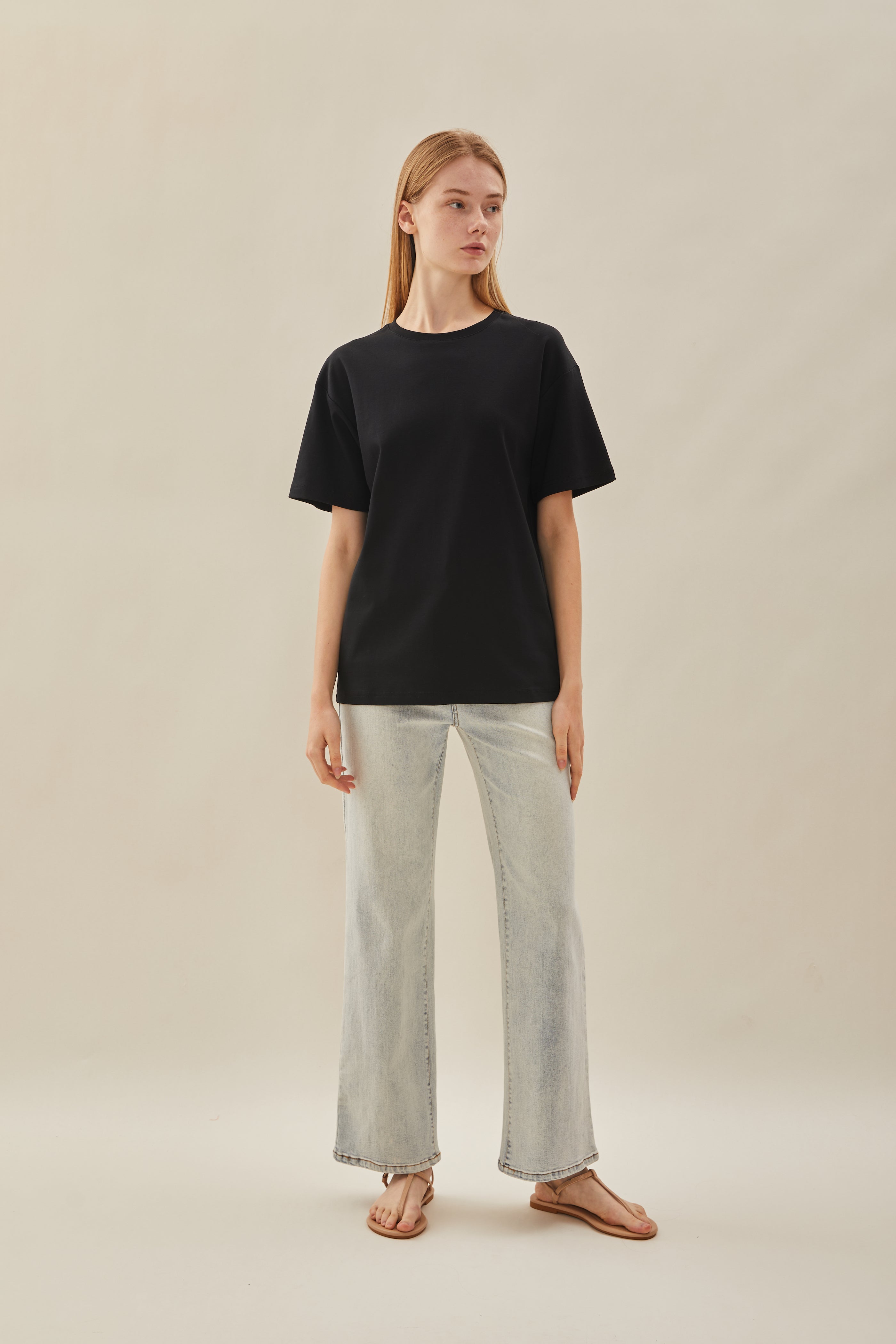 Oversized Tee in Black (N°.06)