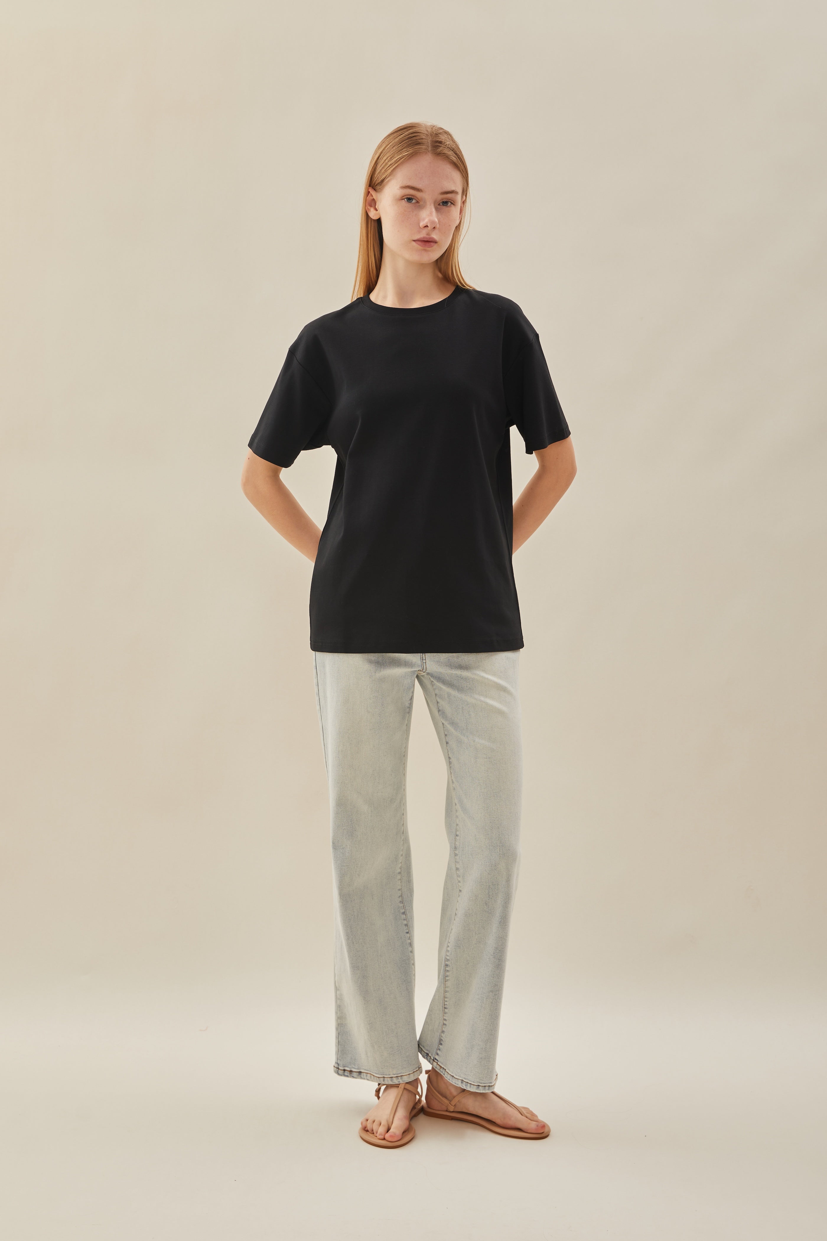 Oversized Tee in Black (N°.06)