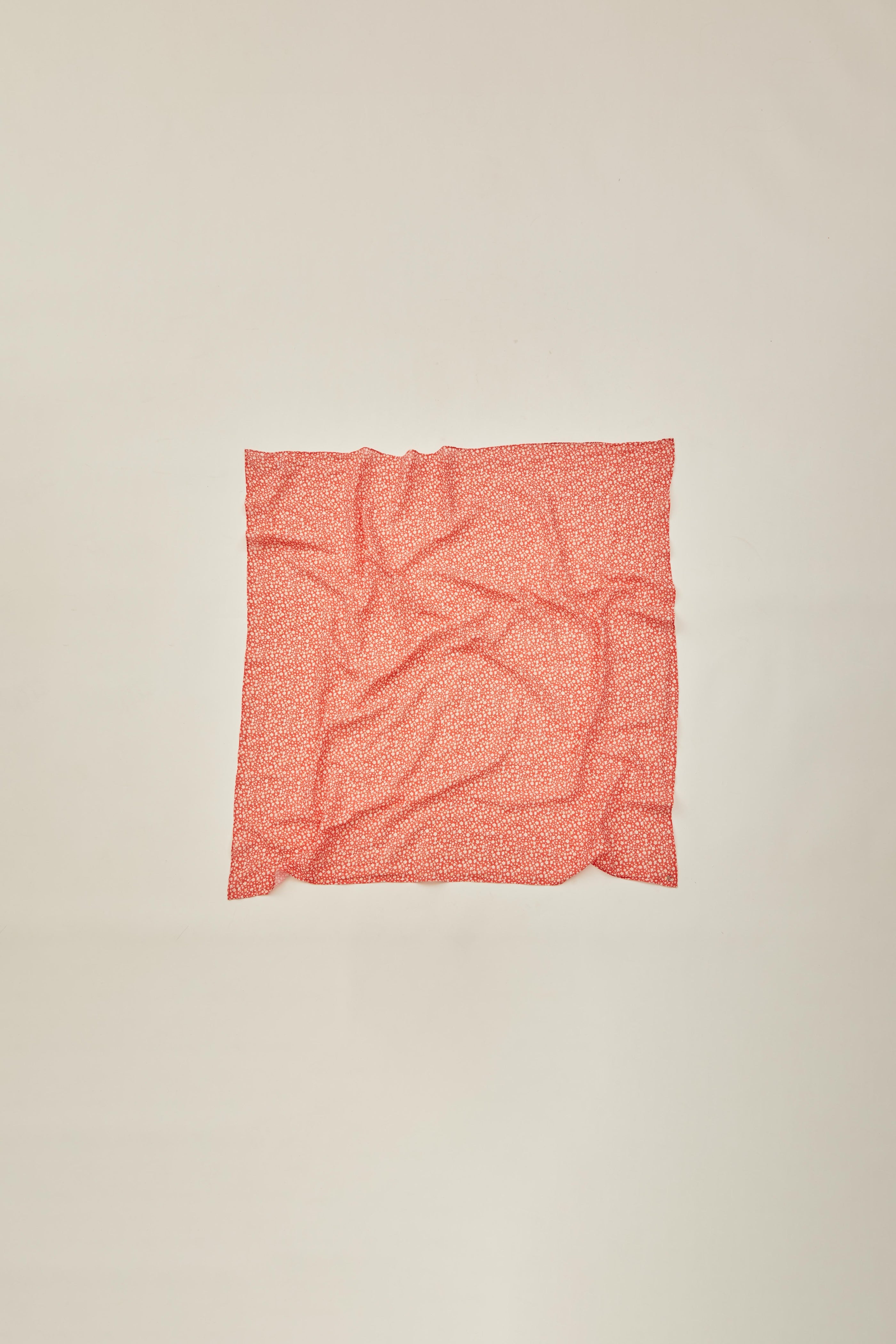 Scarf in Red Bloom