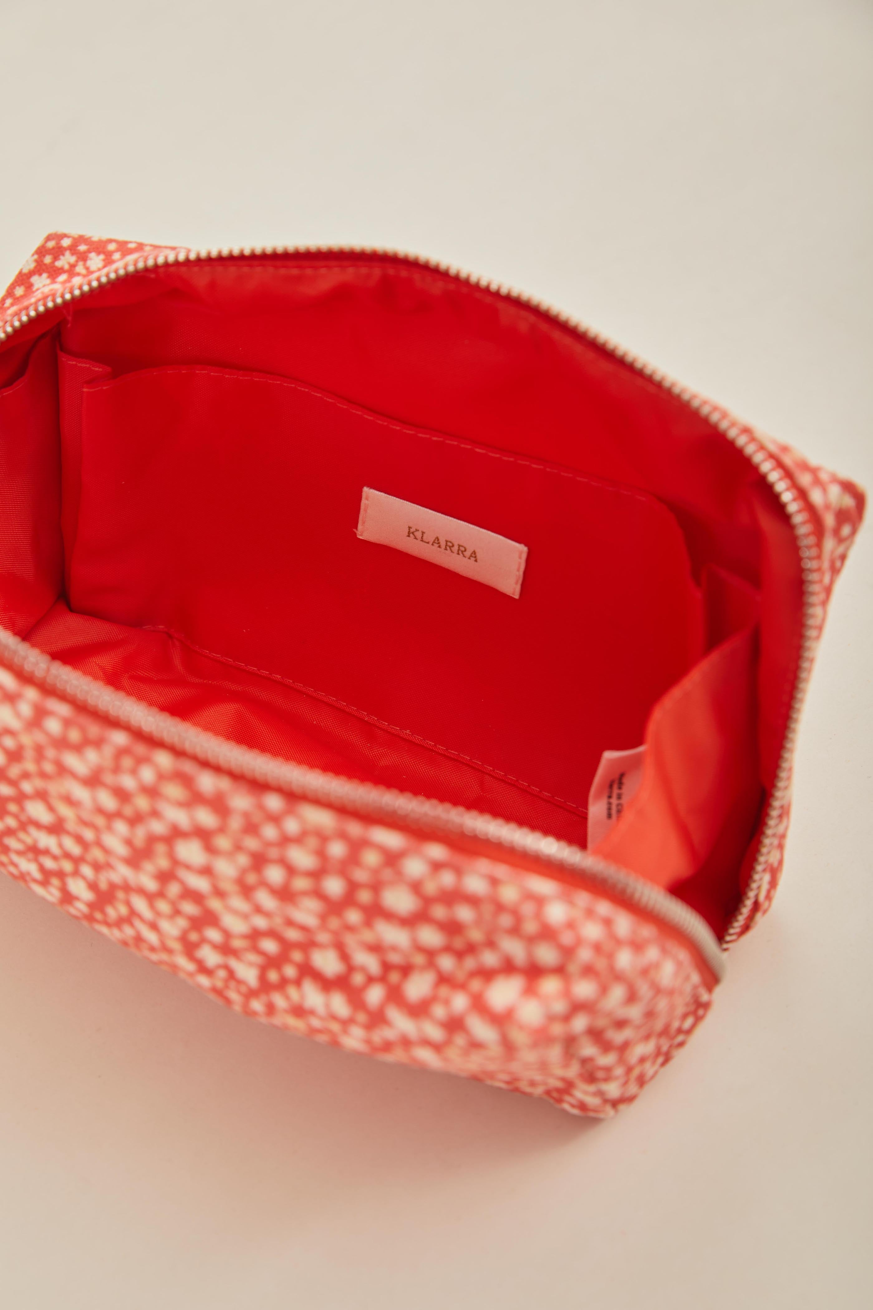 Pouch in Red Bloom