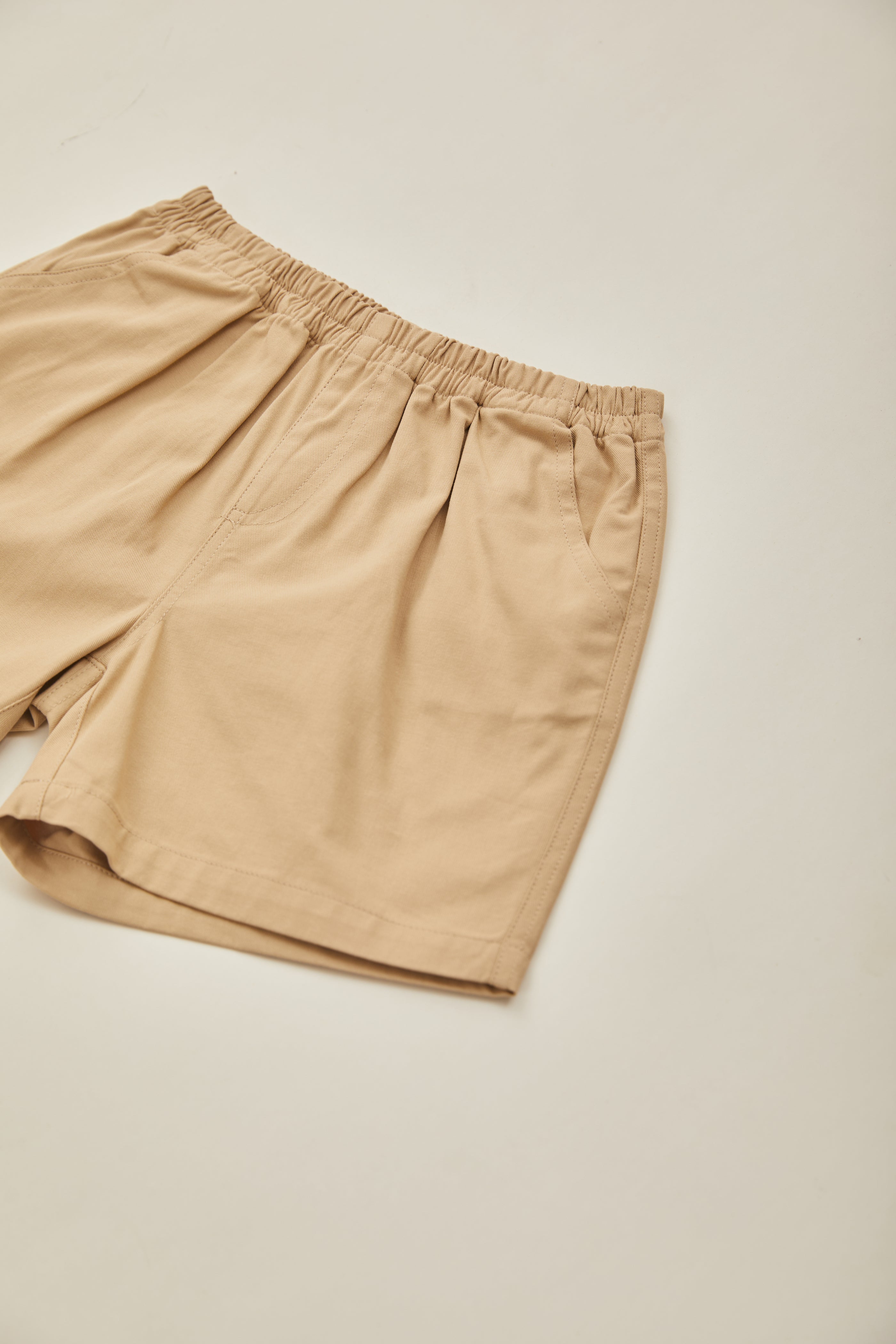 Mini Cargo Shorts in Sand