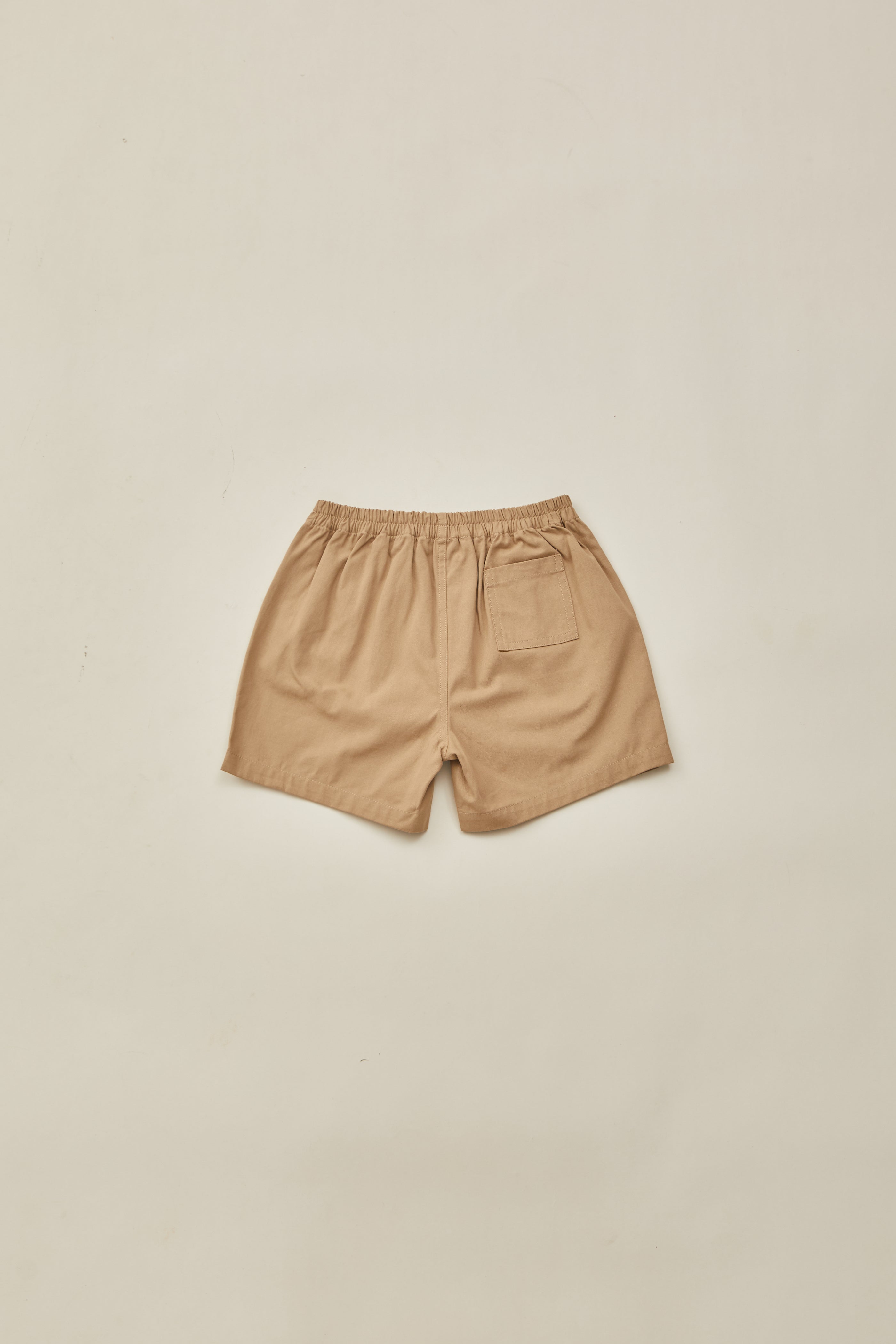 Mini Cargo Shorts in Camel